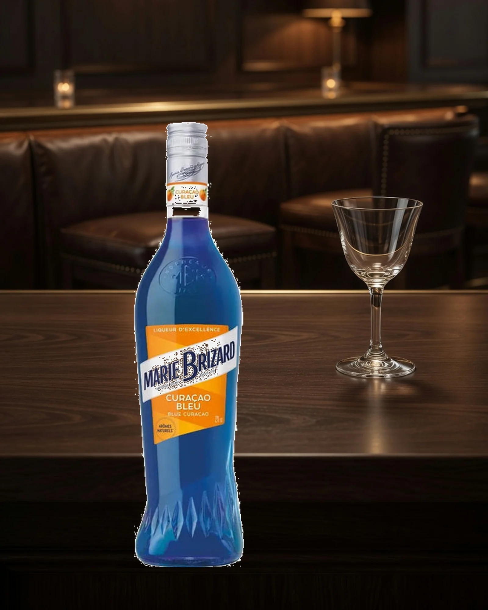 Marie Brizard Blue Curaçao — голубой кюрасао-ликёр Marie Brizard