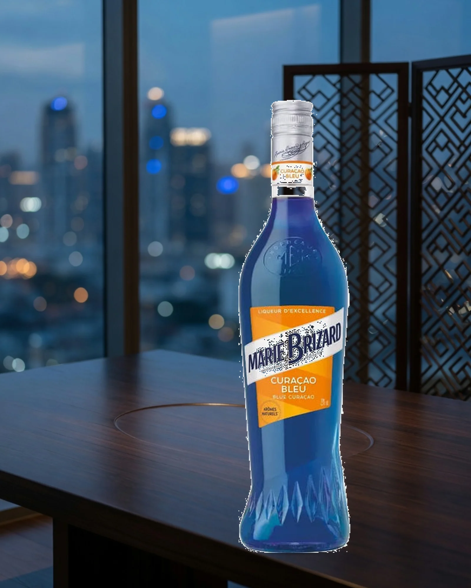 Marie Brizard Blue Curaçao — голубой кюрасао-ликёр Marie Brizard