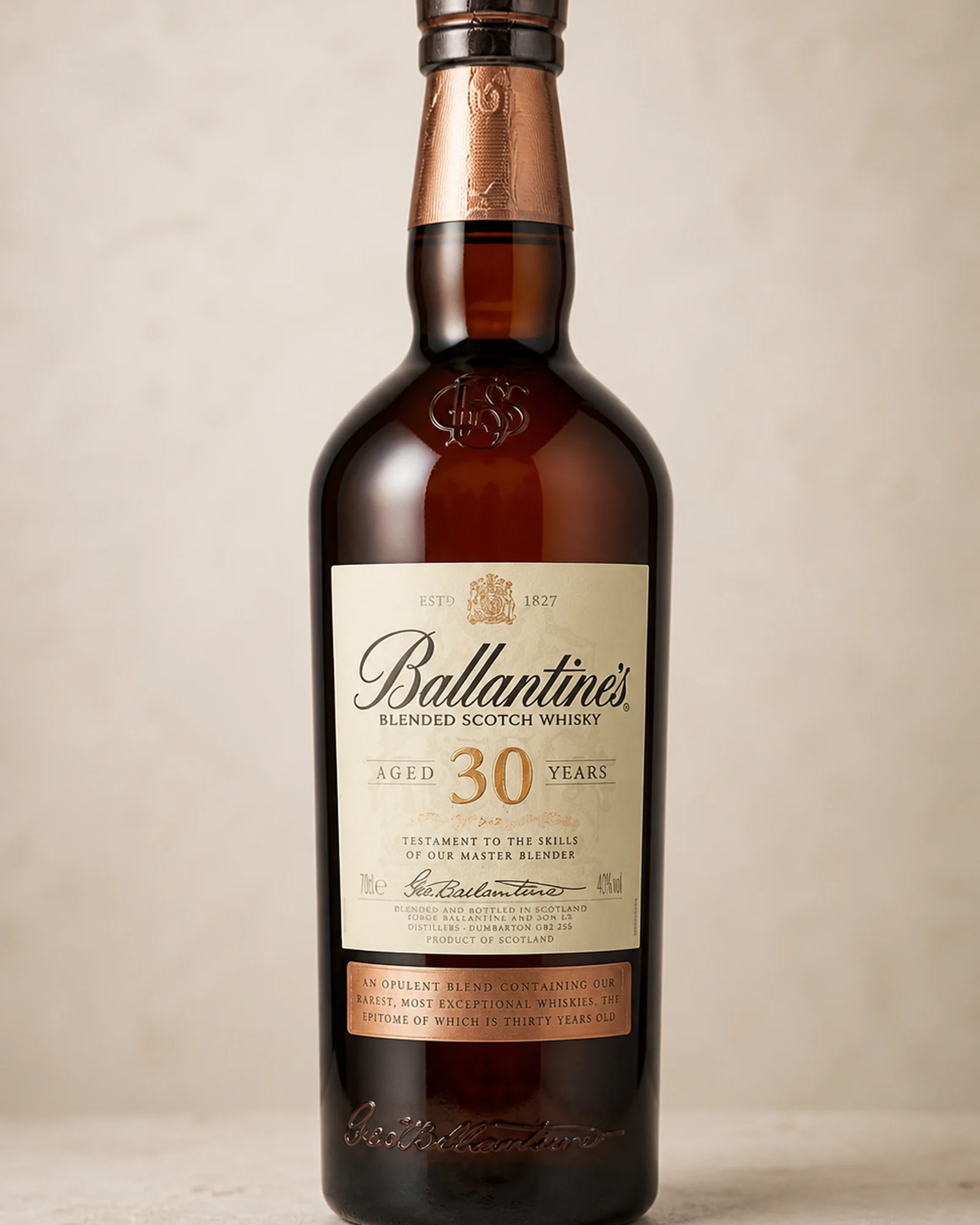 Ballantine's 30 Years — шотландский купажированный виски 30 лет