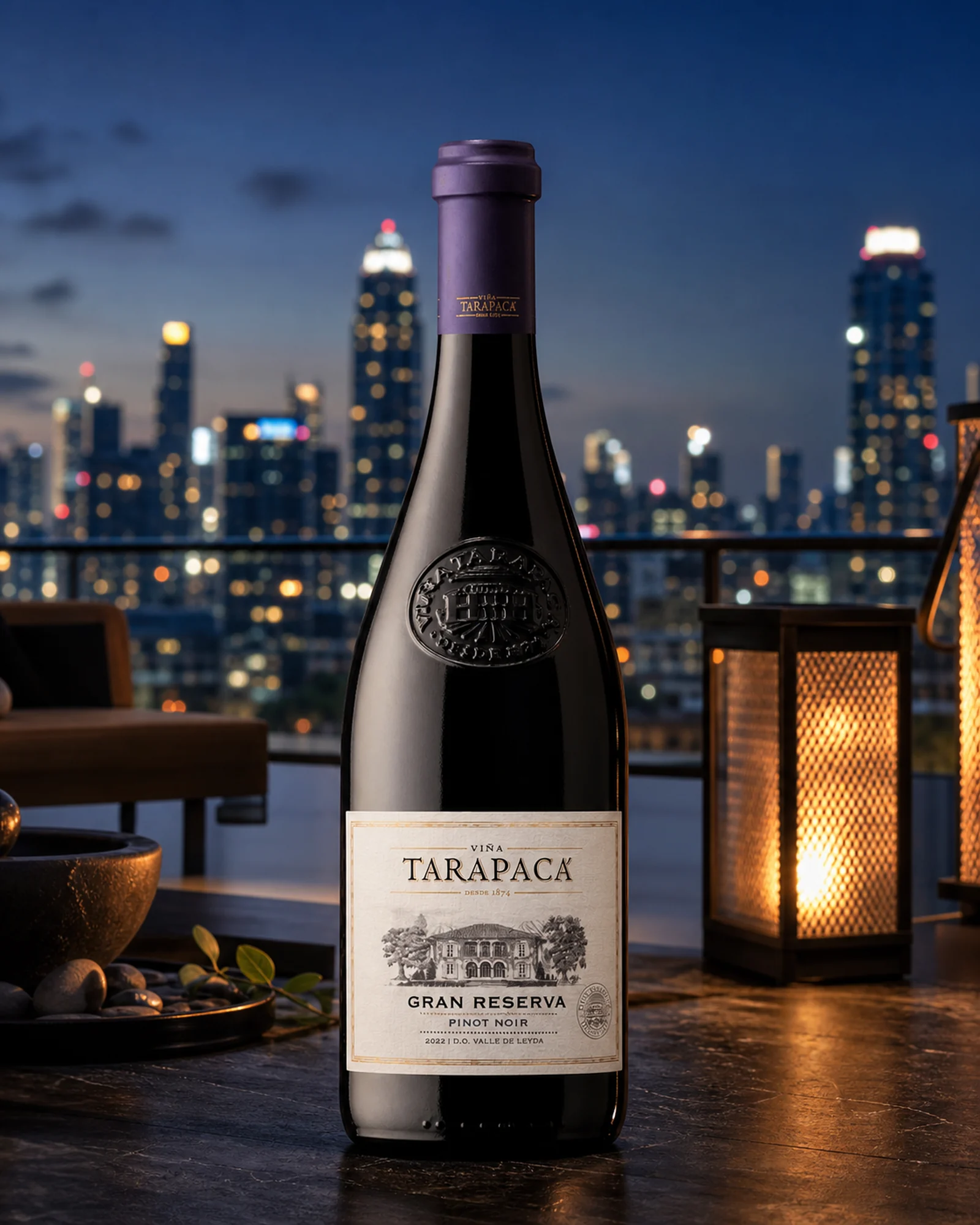 Viña Tarapacá Gran Reserva Pinot Noir 2022 — чилийский пино нуар гран резерва, урожай 2022