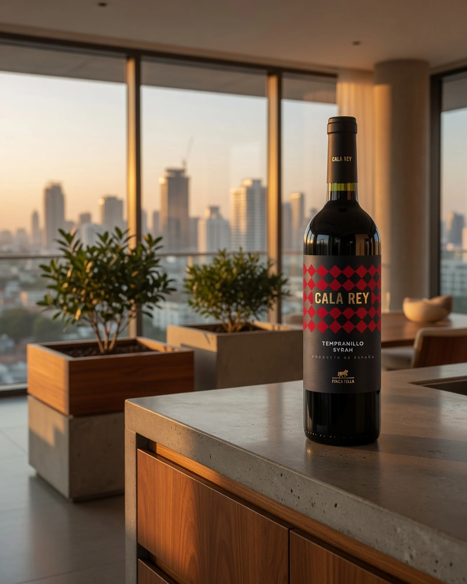 Finca Fella Cala Rey Tempranillo Syrah — красное вино IGP Tierra de Castilla из Темпранильо и Сиры