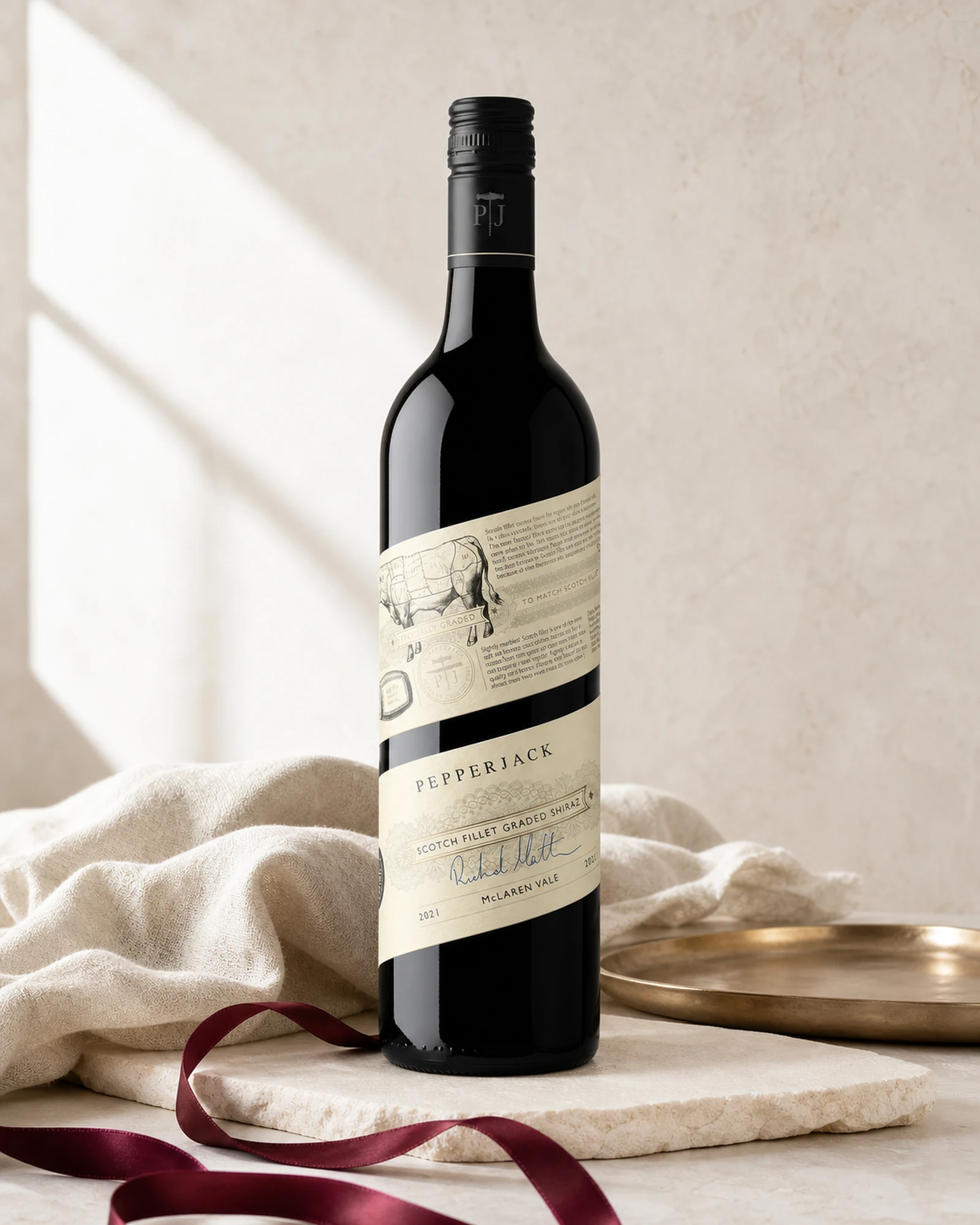 Pepperjack Graded Shiraz McLaren Vale 2021 — красный шираз из Макларен-Вейл, Южная Австралия