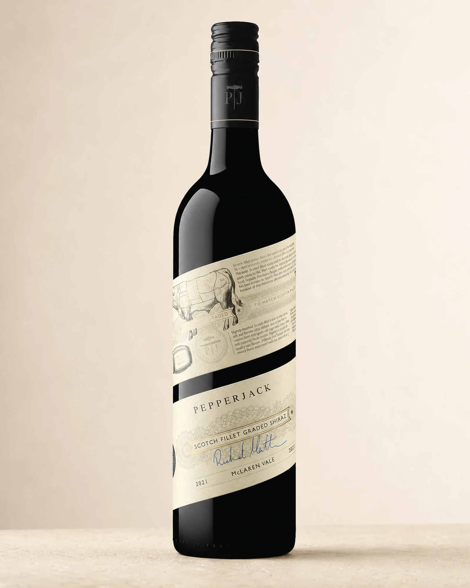 Pepperjack Graded Shiraz McLaren Vale 2021 — красный шираз из Макларен-Вейл, Южная Австралия