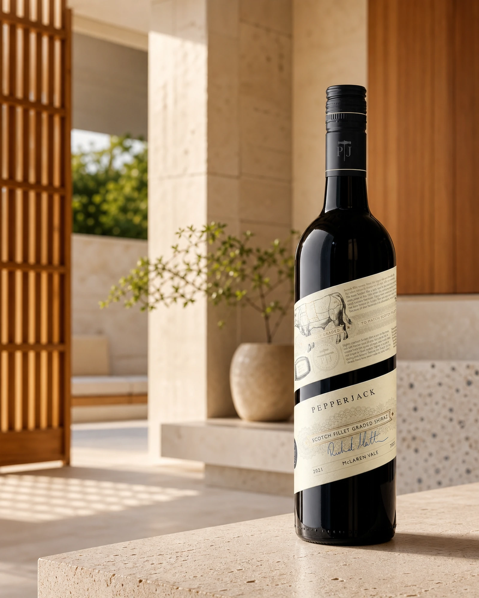 Pepperjack Graded Shiraz McLaren Vale 2021 — красный шираз из Макларен-Вейл, Южная Австралия