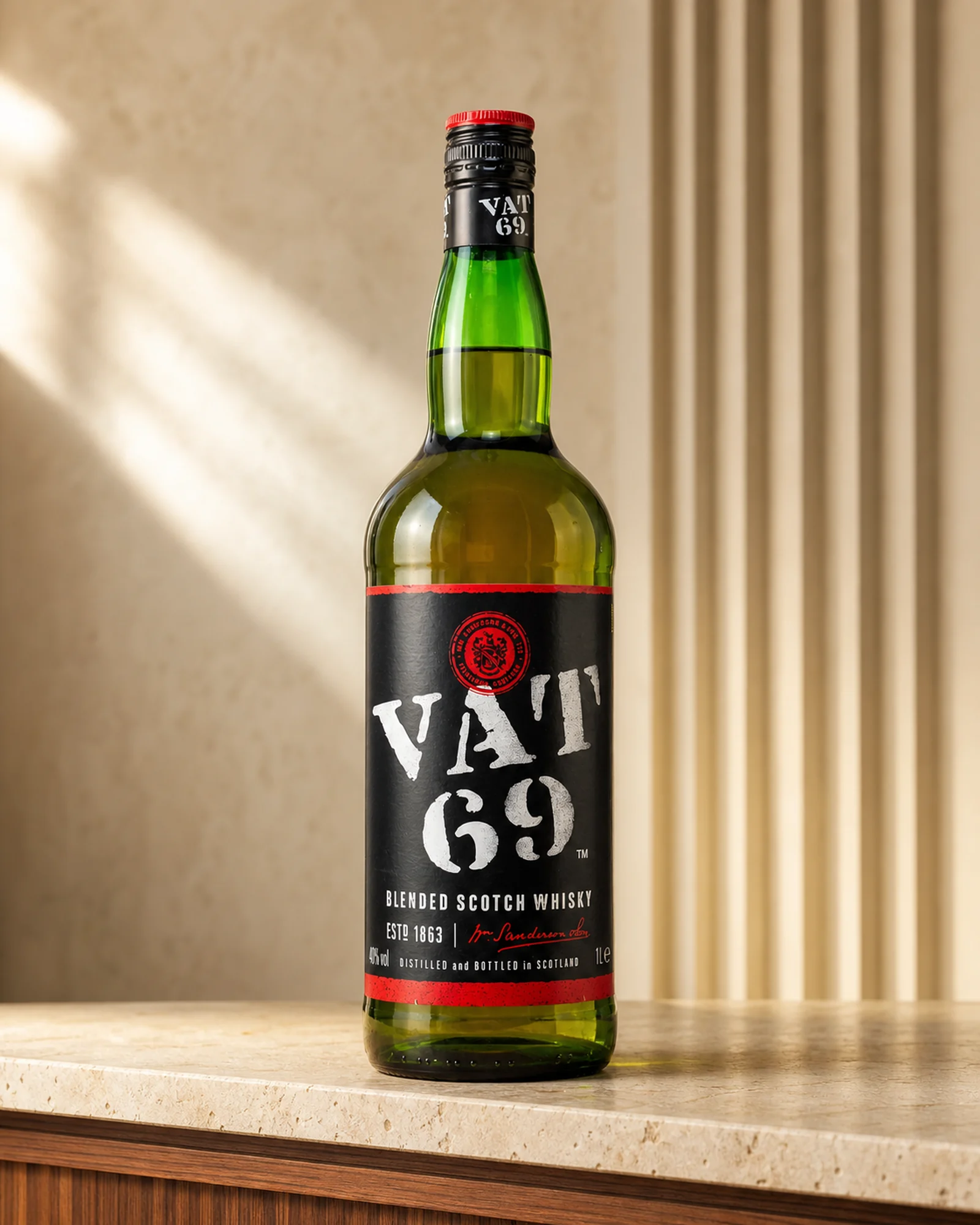 VAT 69 — шотландский купажированный виски Diageo