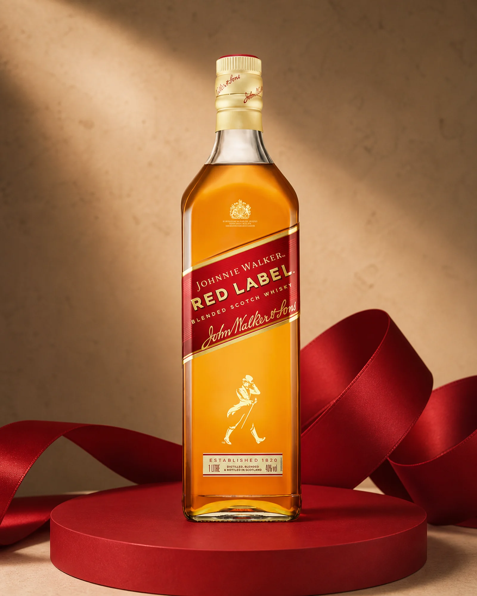 Johnnie Walker Red Label — купажированный шотландский виски Johnnie Walker