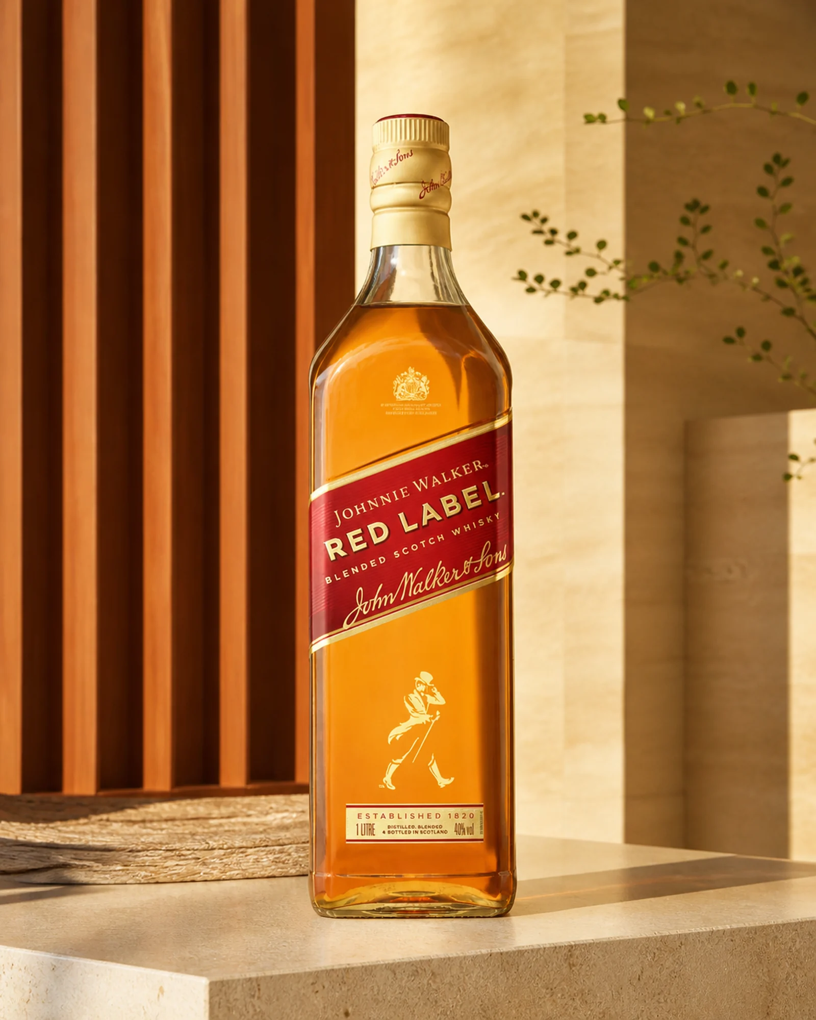 Johnnie Walker Red Label — купажированный шотландский виски Johnnie Walker