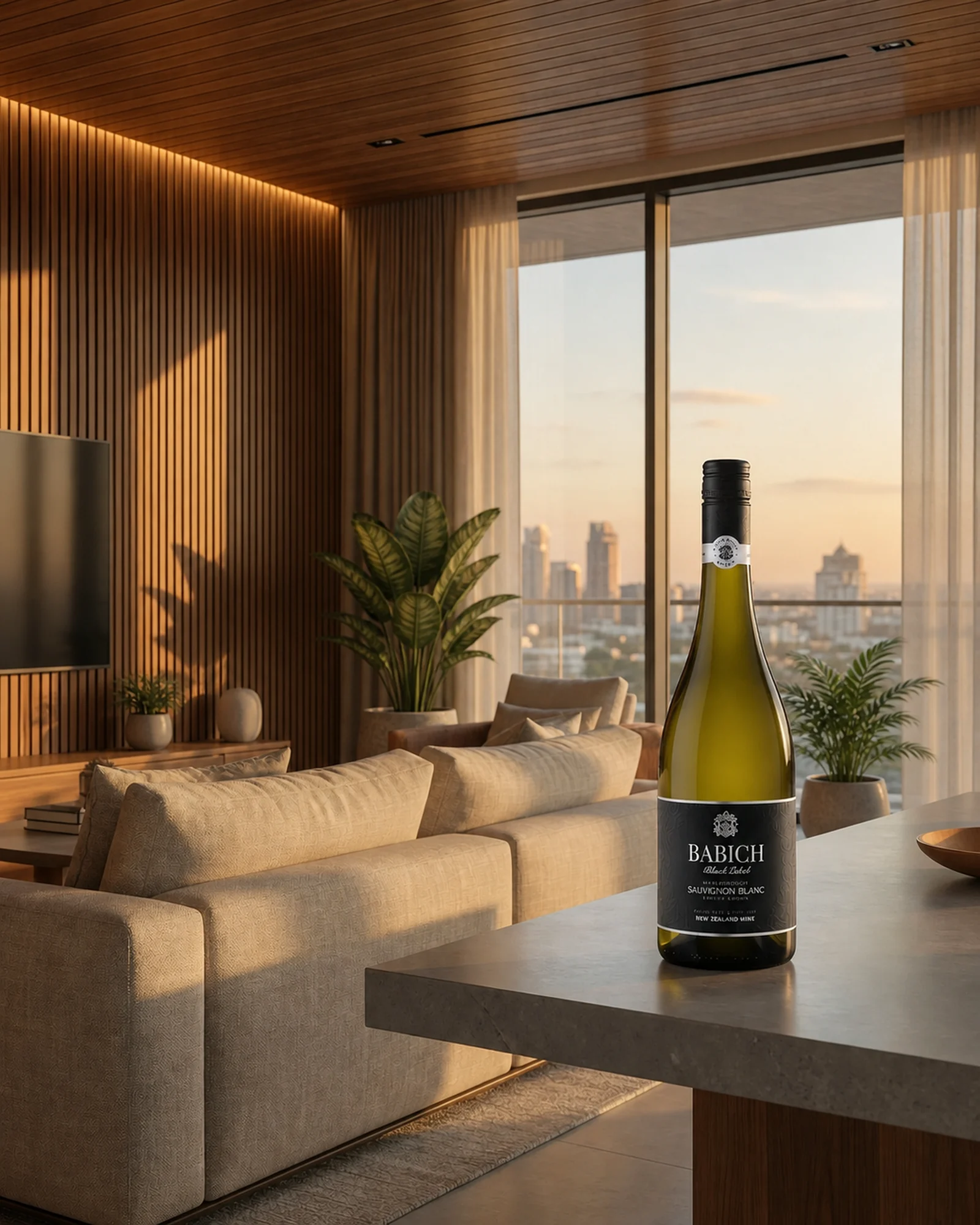 Babich Black Label Sauvignon Blanc 2022 — белый совиньон блан линейки Black Label, урожай 2022, Мальборо