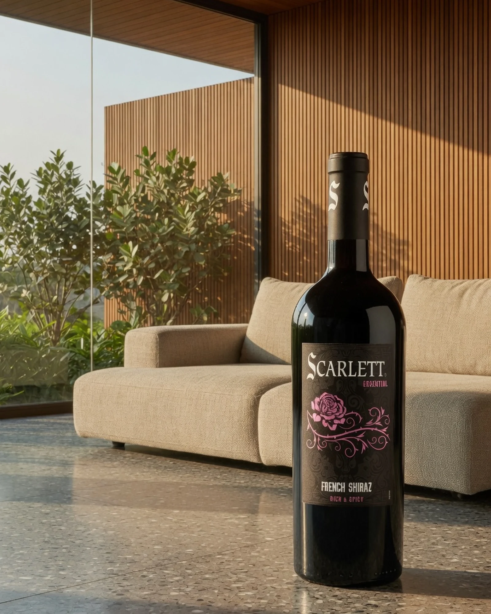 Lamothe Parrot Scarlett Shiraz — сортовое красное шираз линейки Scarlett дома Lamothe Parrot