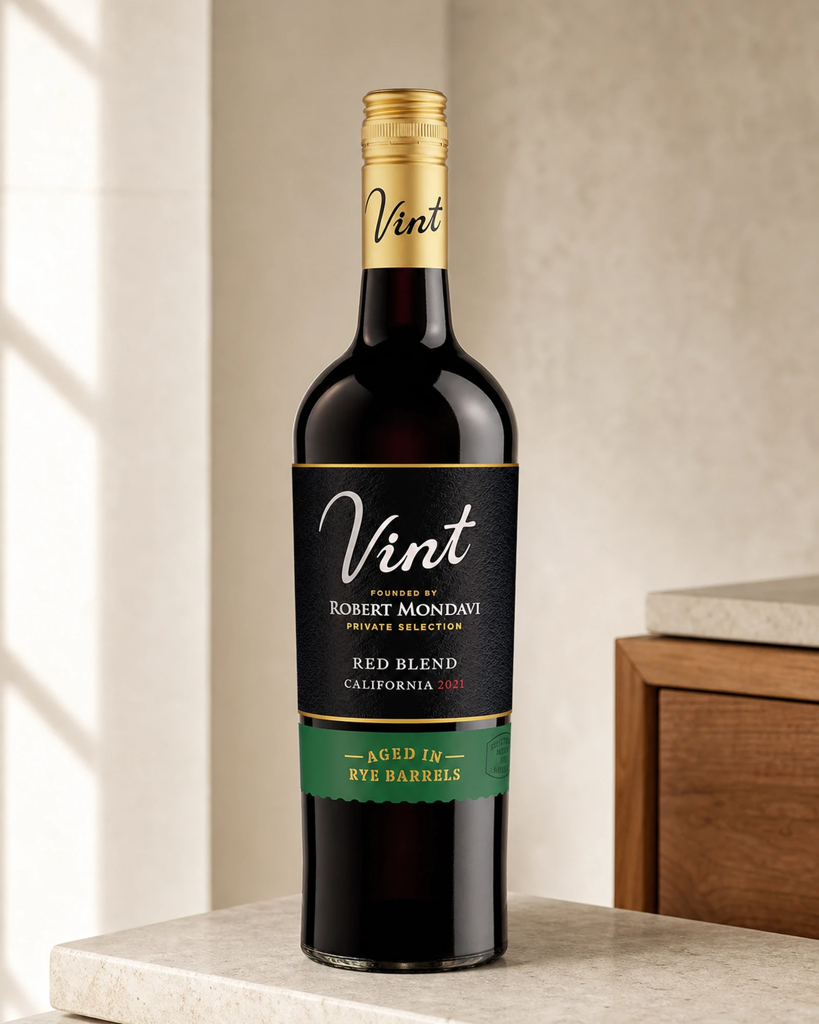 Robert Mondavi Rye Barrel — красный бленд Robert Mondavi из бочек ржаного виски