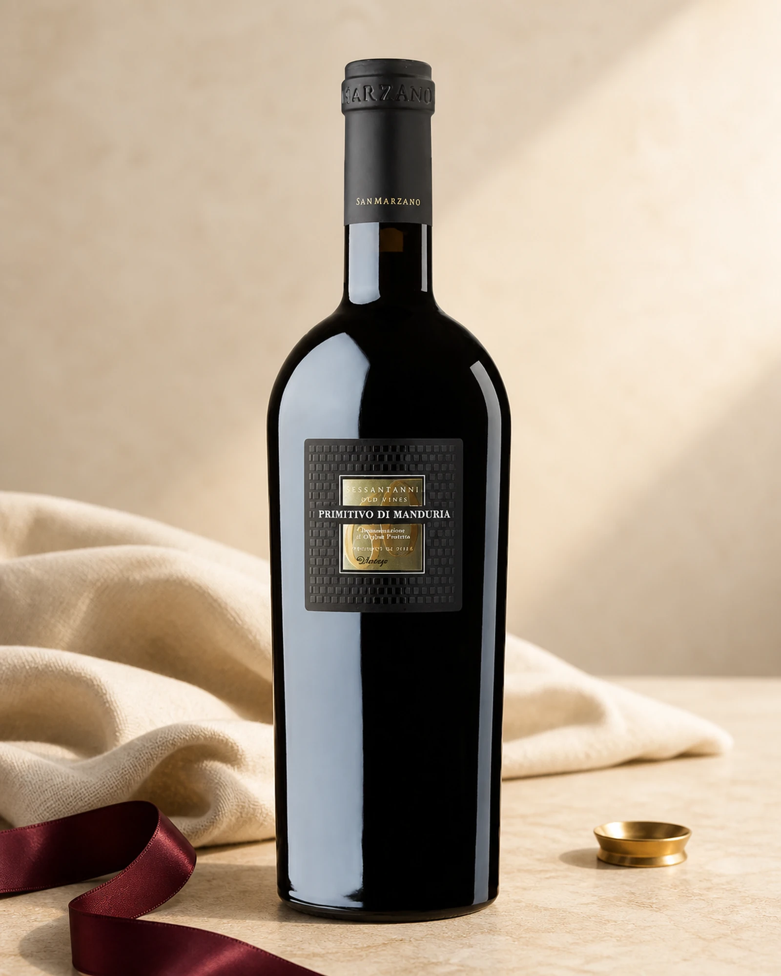 San Marzano Sessantanni Primitivo di Manduria 2018 — примитив из Мандурии, винтаж 2018