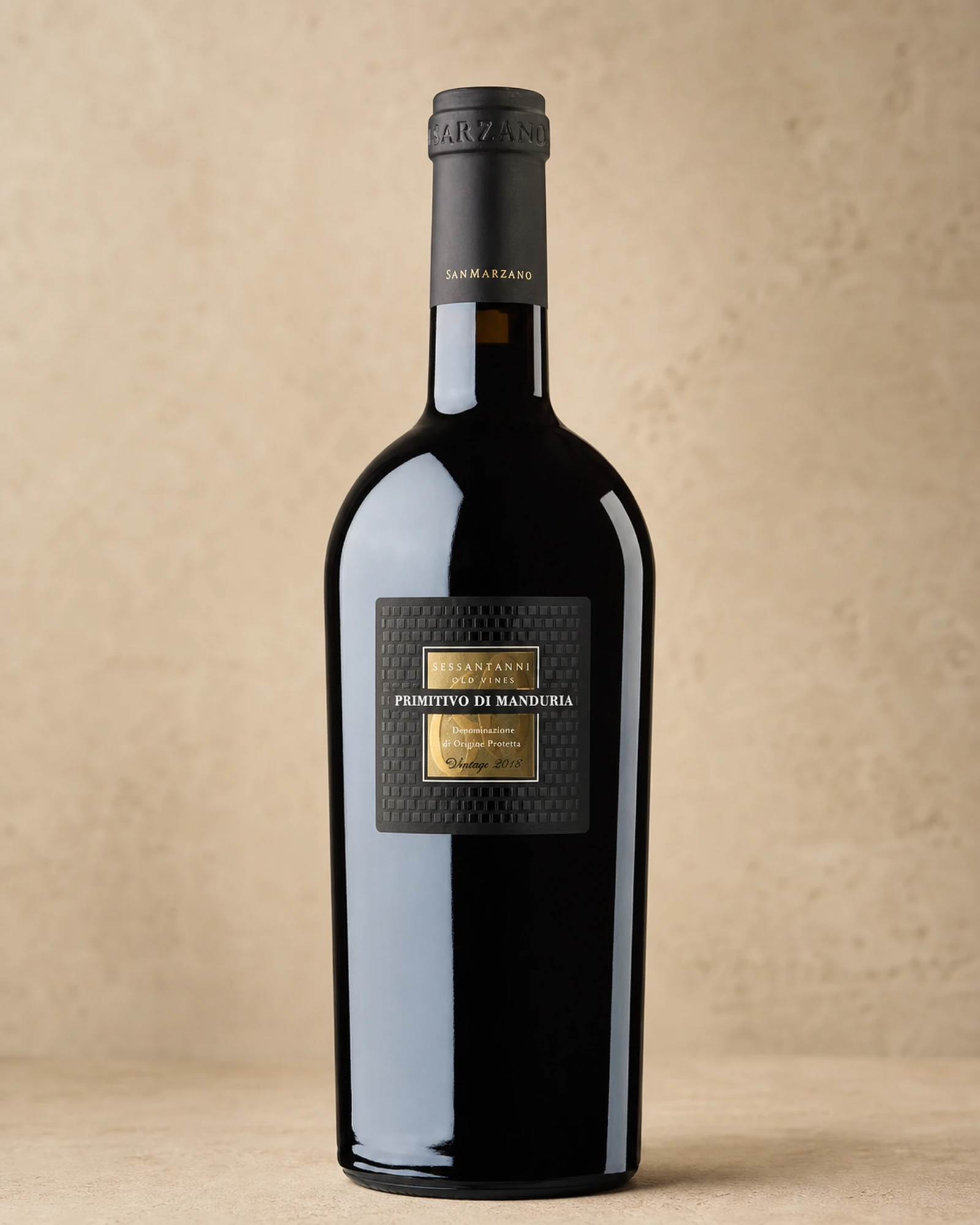 San Marzano Sessantanni Primitivo di Manduria 2018 — примитив из Мандурии, винтаж 2018