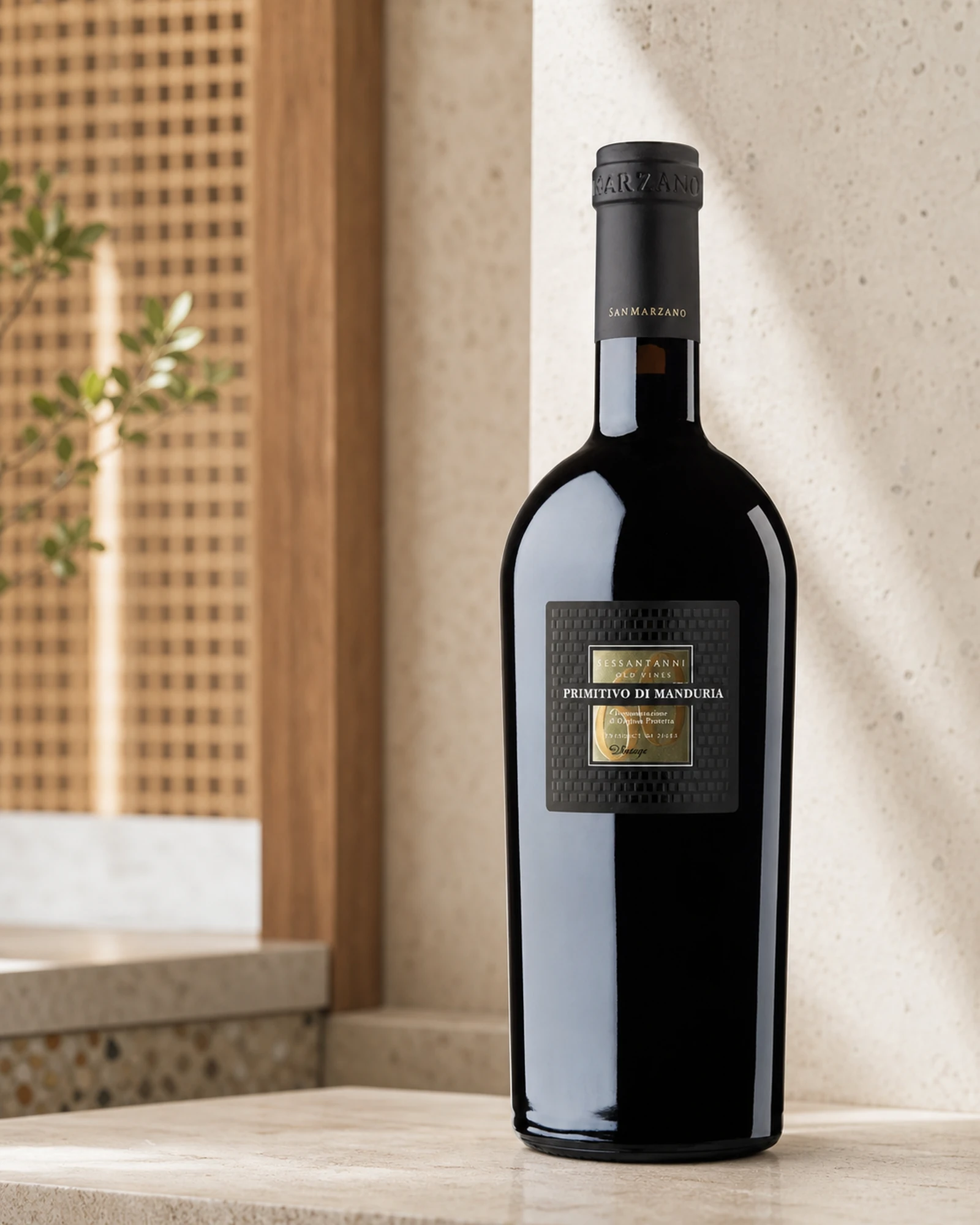 San Marzano Sessantanni Primitivo di Manduria 2018 — примитив из Мандурии, винтаж 2018