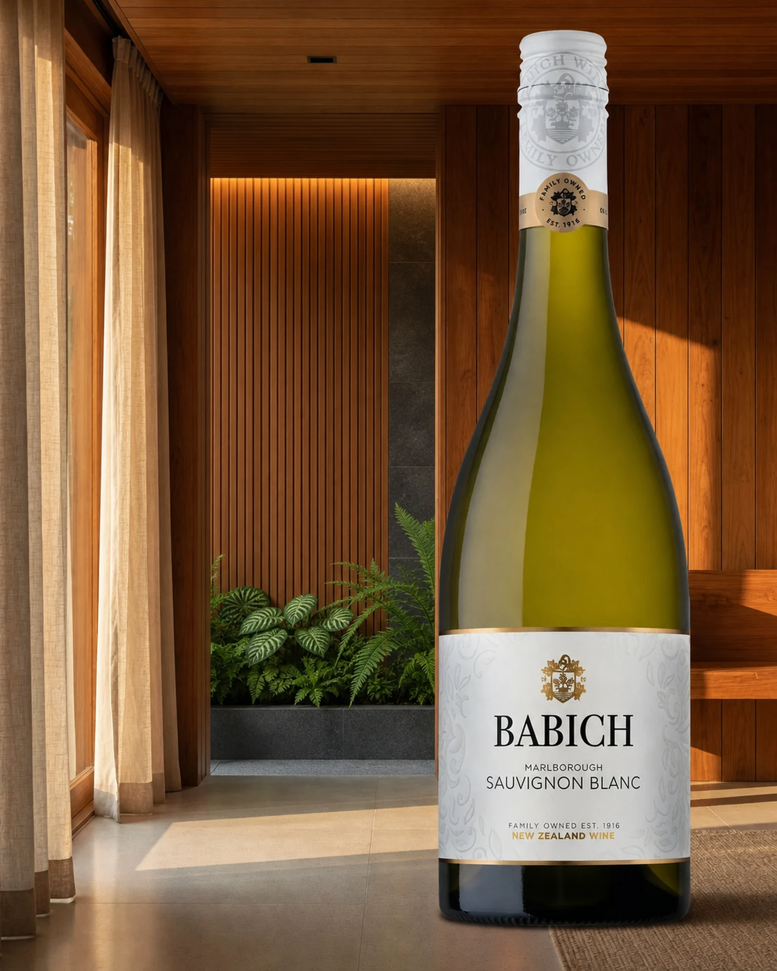 Babich Marlborough Sauvignon Blanc — белый совиньон блан основной линейки из Мальборо