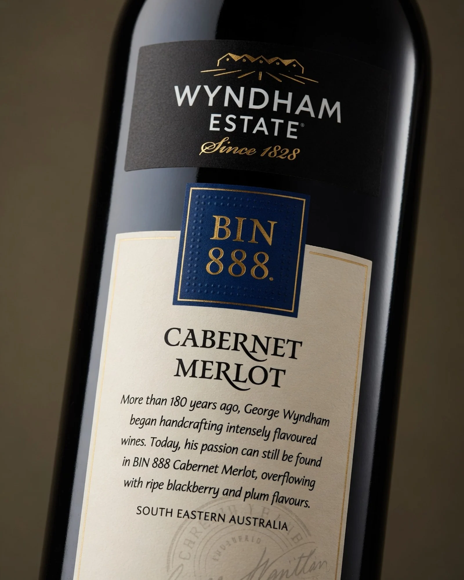 George Wyndham Bin 888 — австралийский каберне-мерло из линейки Wyndham Estate