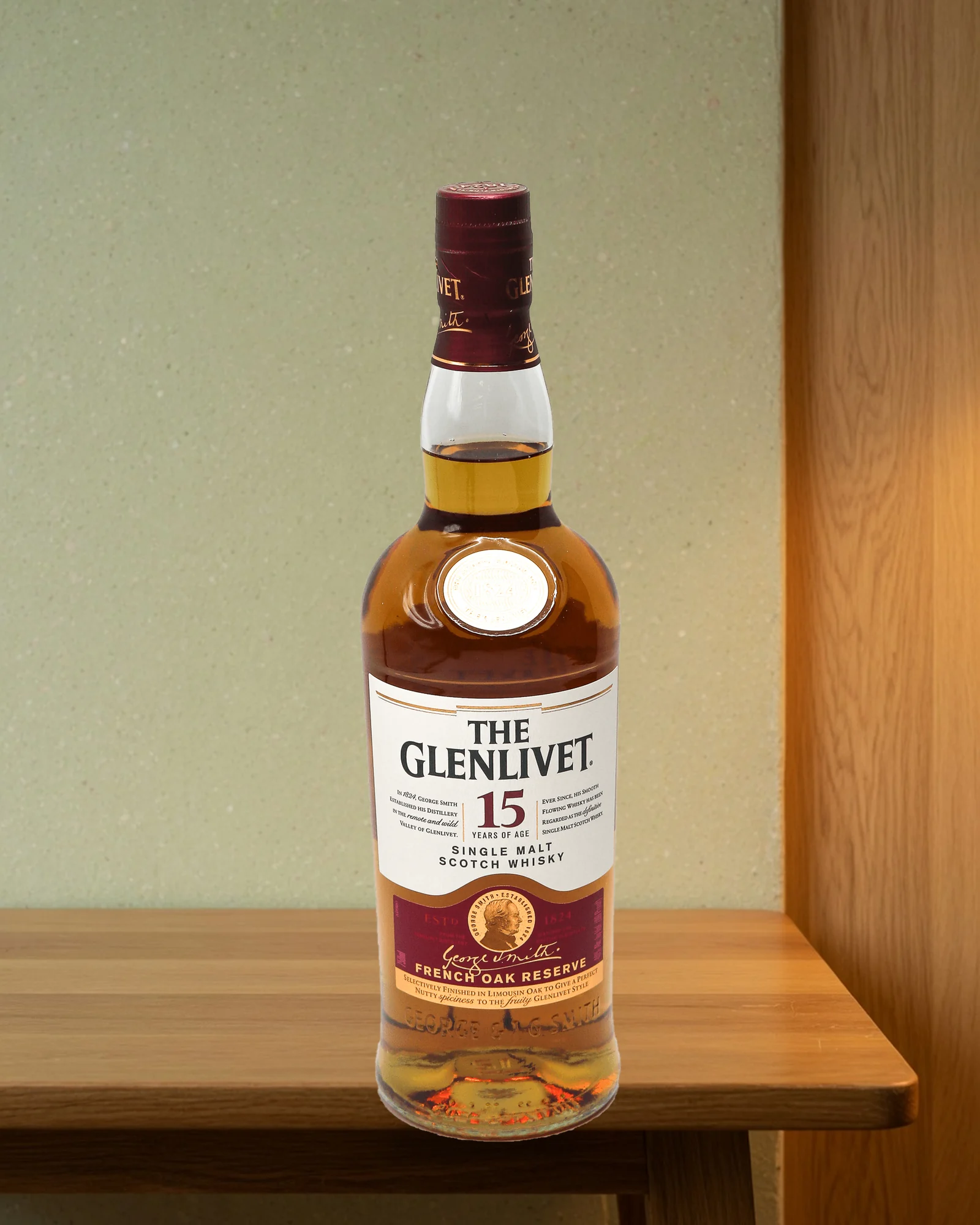 The Glenlivet 15 Years — 15-летний односолодовый виски Glenlivet