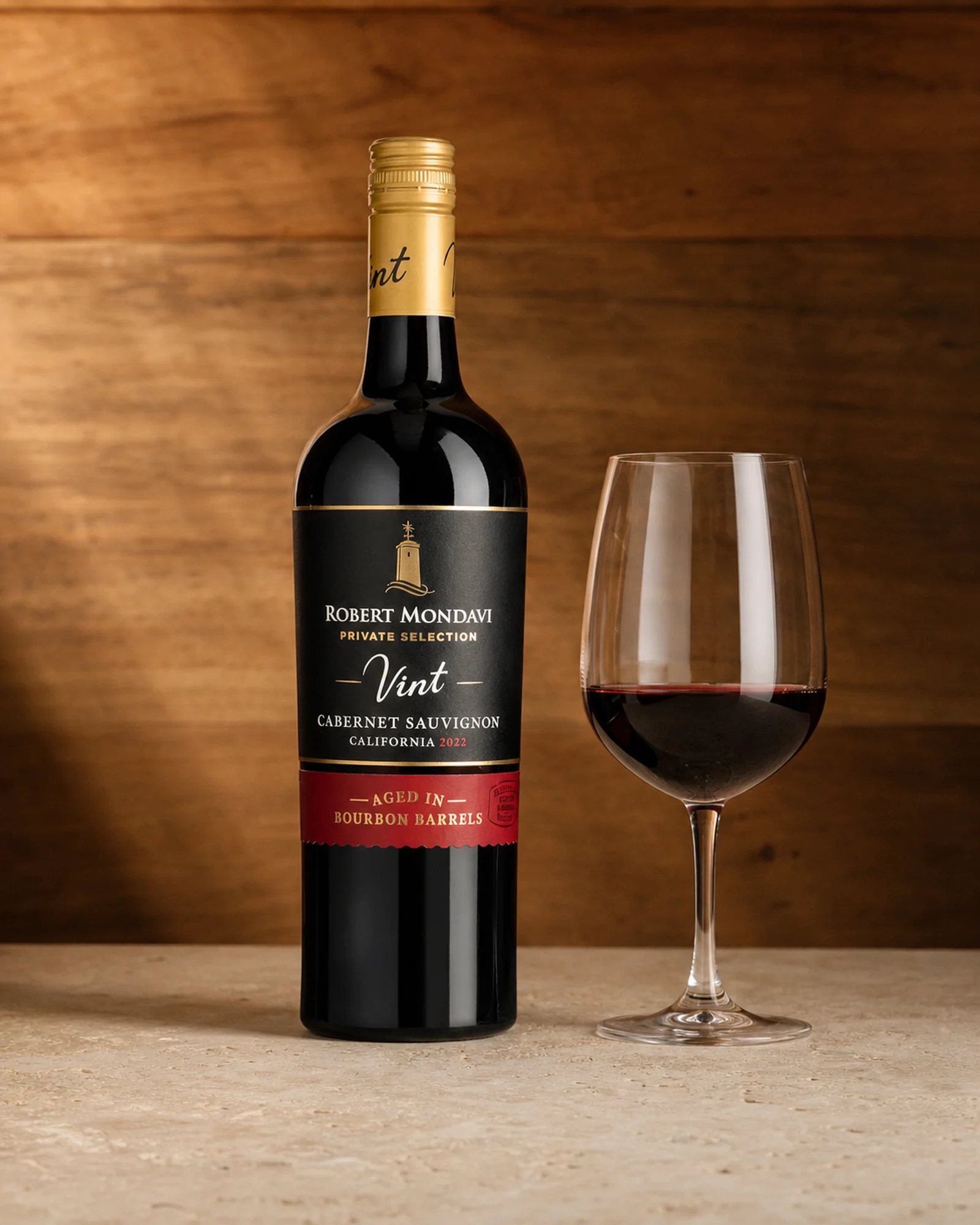 Robert Mondavi Vint Bourbon — калифорнийское каберне совиньон Vint в бочках из-под бурбона