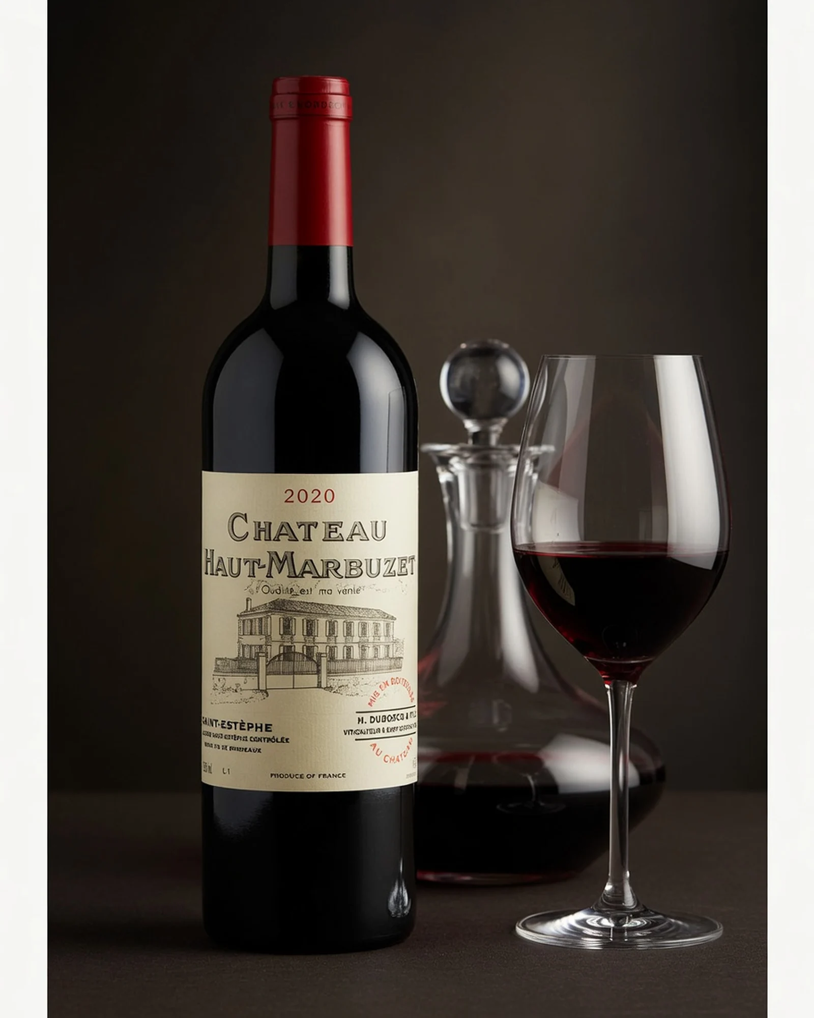 Château Haut-Marbuzet 2020 — красное Saint-Estèphe урожая 2020 семьи Дюбоск