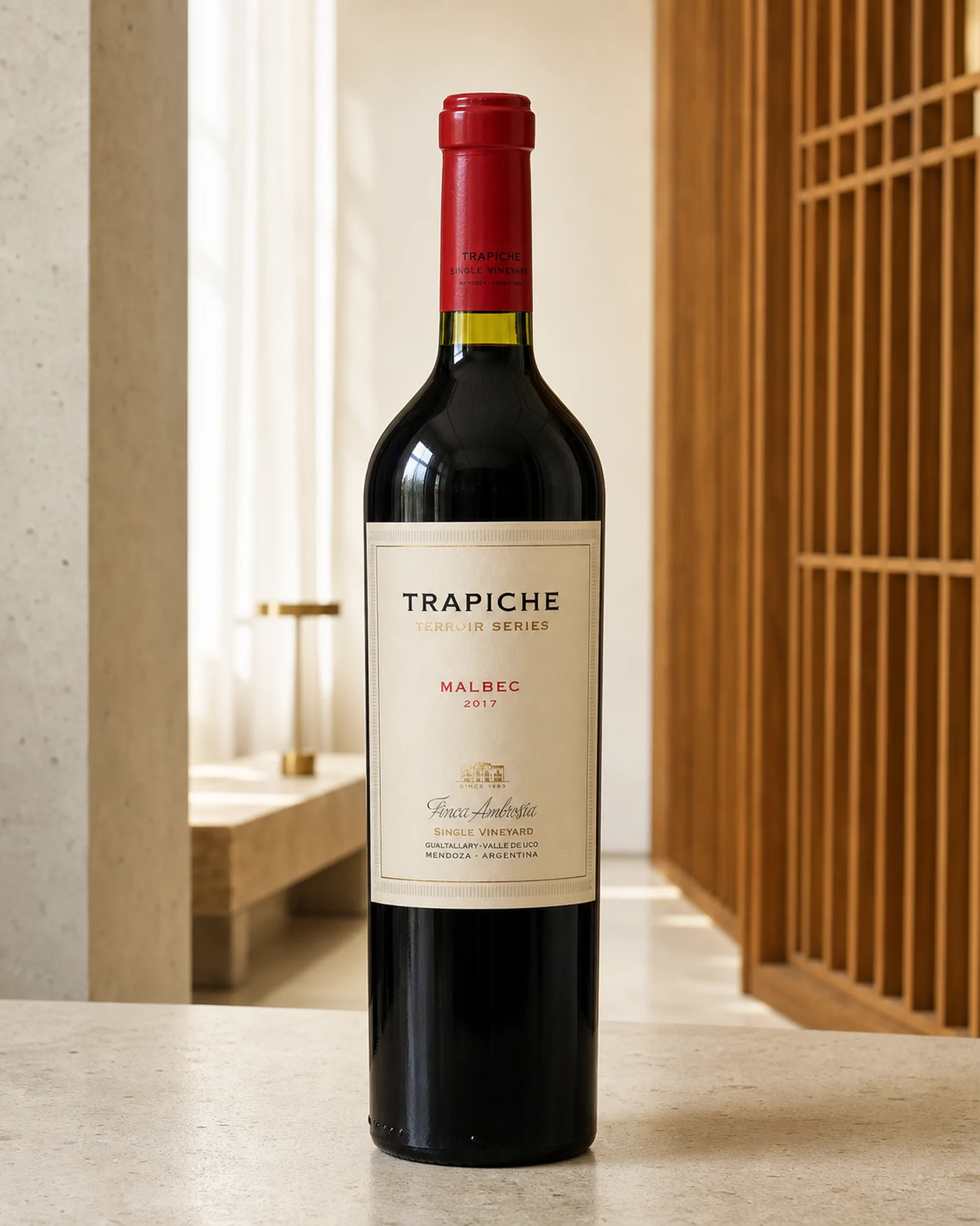 Trapiche Malbec Ambrosía 2017 — красный мальбек Terroir Series с участка Finca Ambrosía в Гуальтальяри