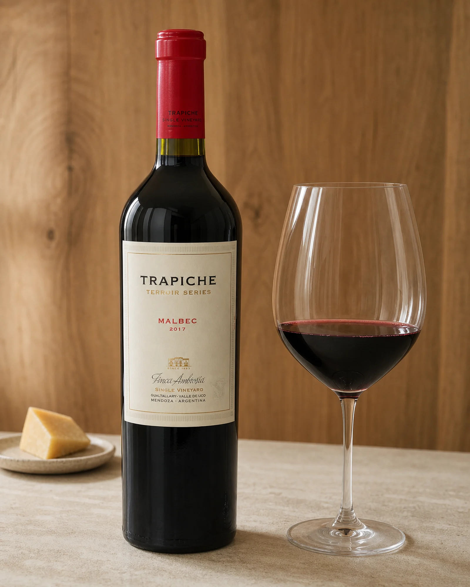 Trapiche Malbec Ambrosía 2017 — красный мальбек Terroir Series с участка Finca Ambrosía в Гуальтальяри