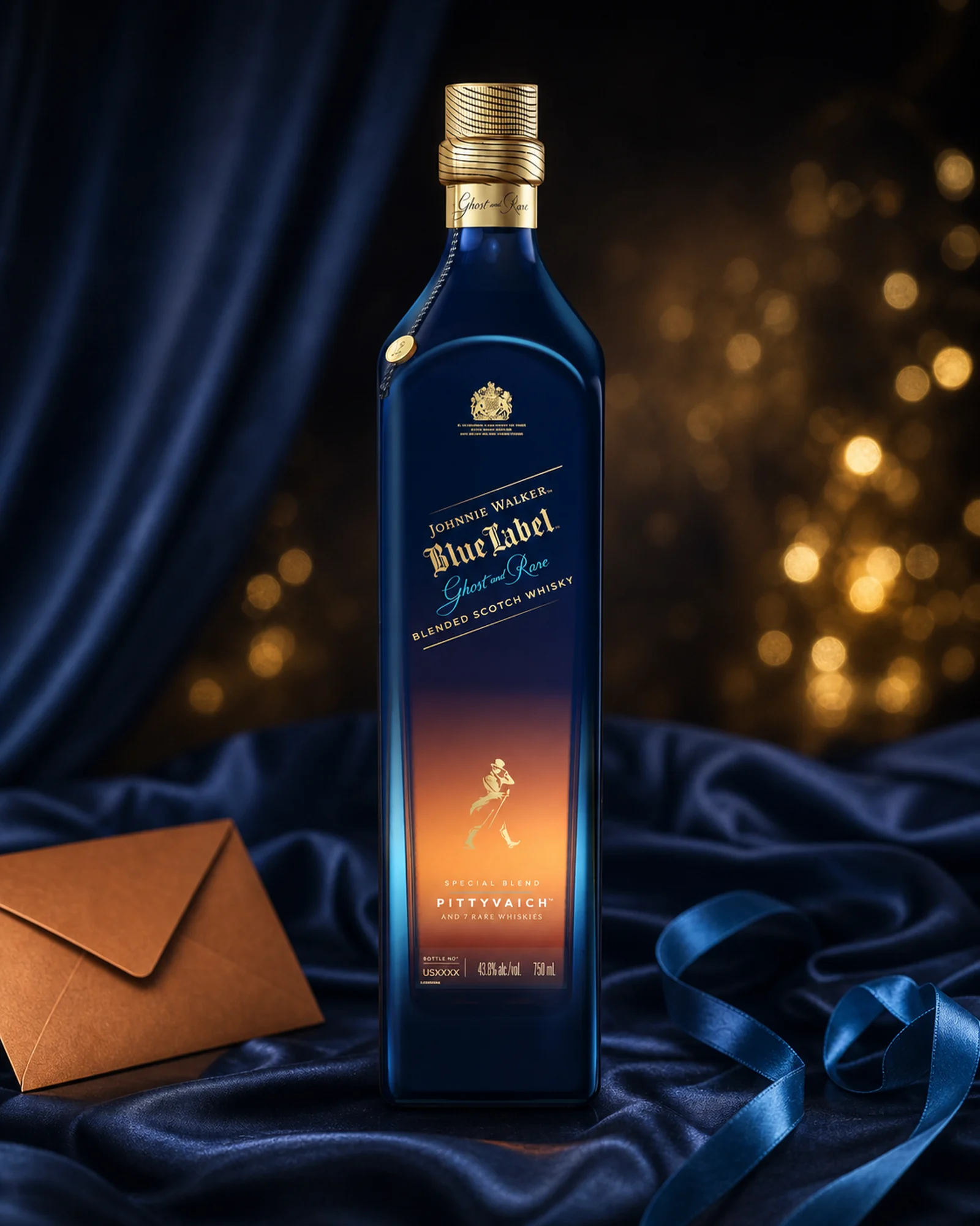 Johnnie Walker Blue Label Ghost & Rare Pittyvaich — редкий бленд Johnnie Walker с солодом закрытой винокурни