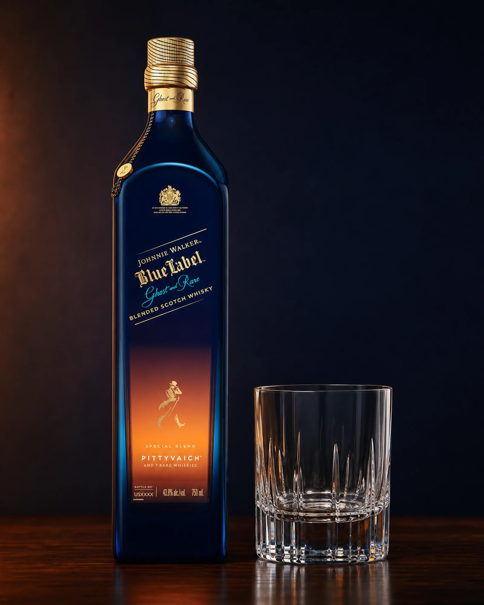 Johnnie Walker Blue Label Ghost & Rare Pittyvaich — редкий бленд Johnnie Walker с солодом закрытой винокурни