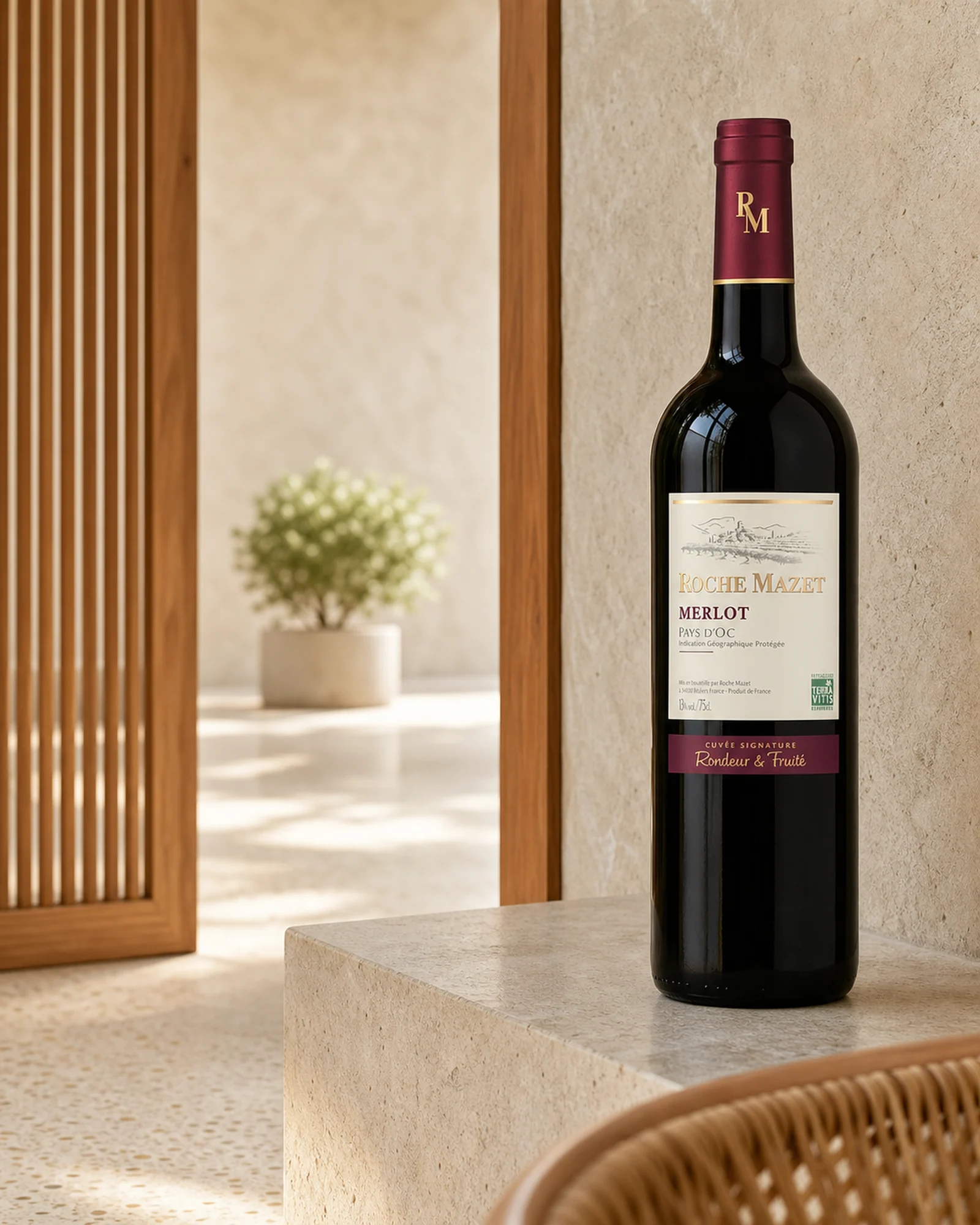 Roche Mazet Merlot 2021 — красное сухое мерло из Лангедока