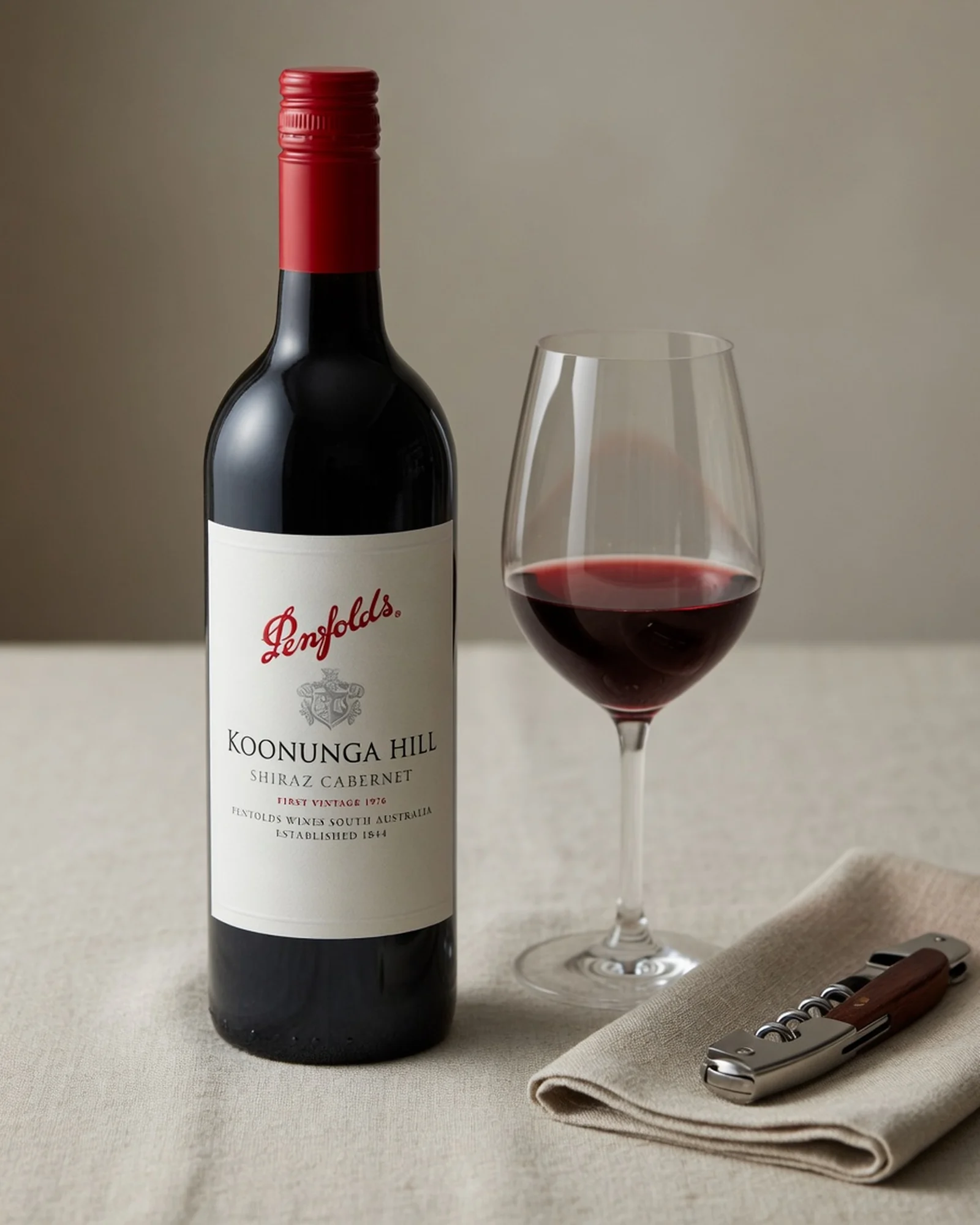 Penfolds Koonunga Hill Shiraz Cabernet Sauvignon 2019 — красный бленд Penfolds из Южной Австралии