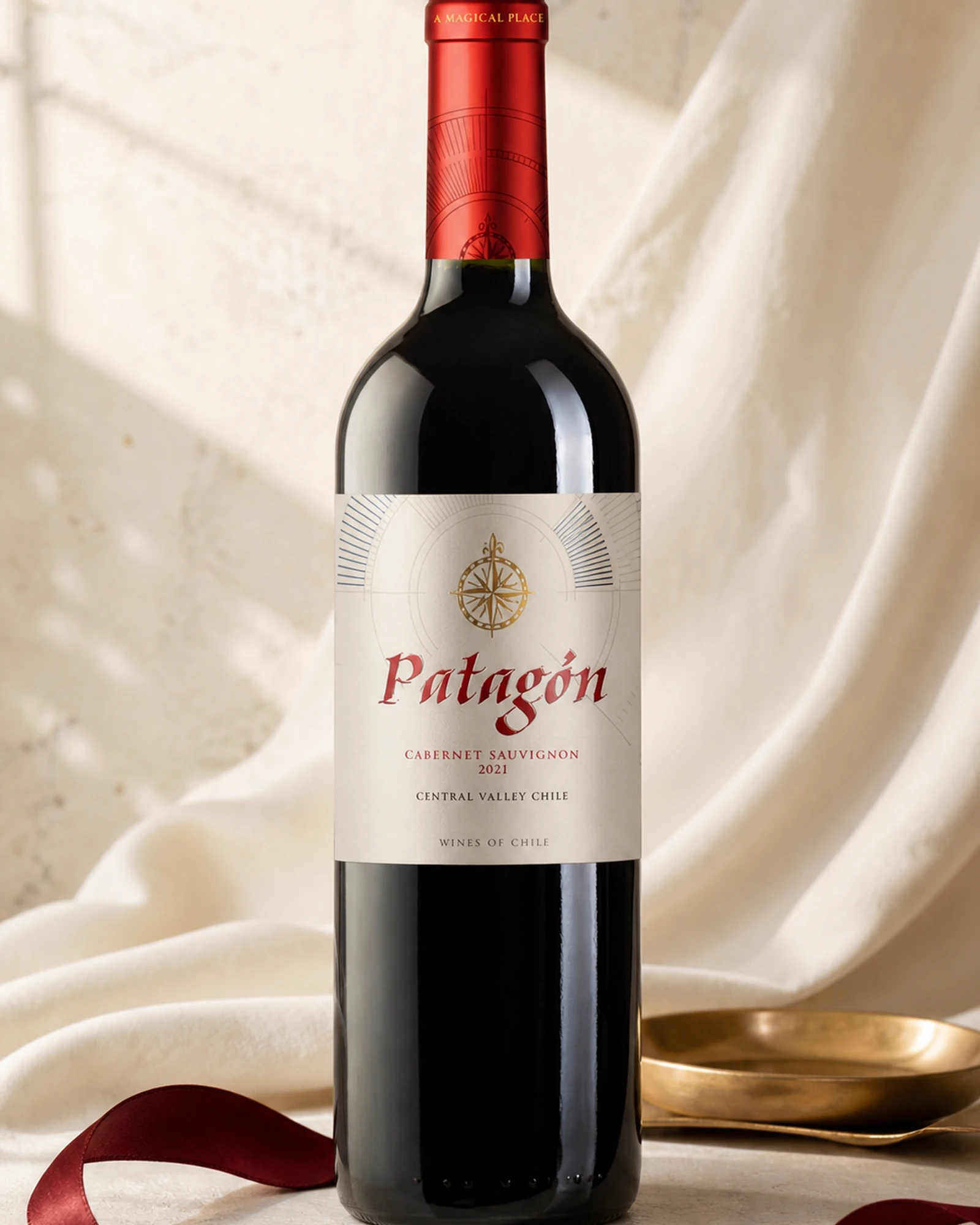 Patagon Cabernet Sauvignon 2021 — красное сухое вино из Центральной долины Чили