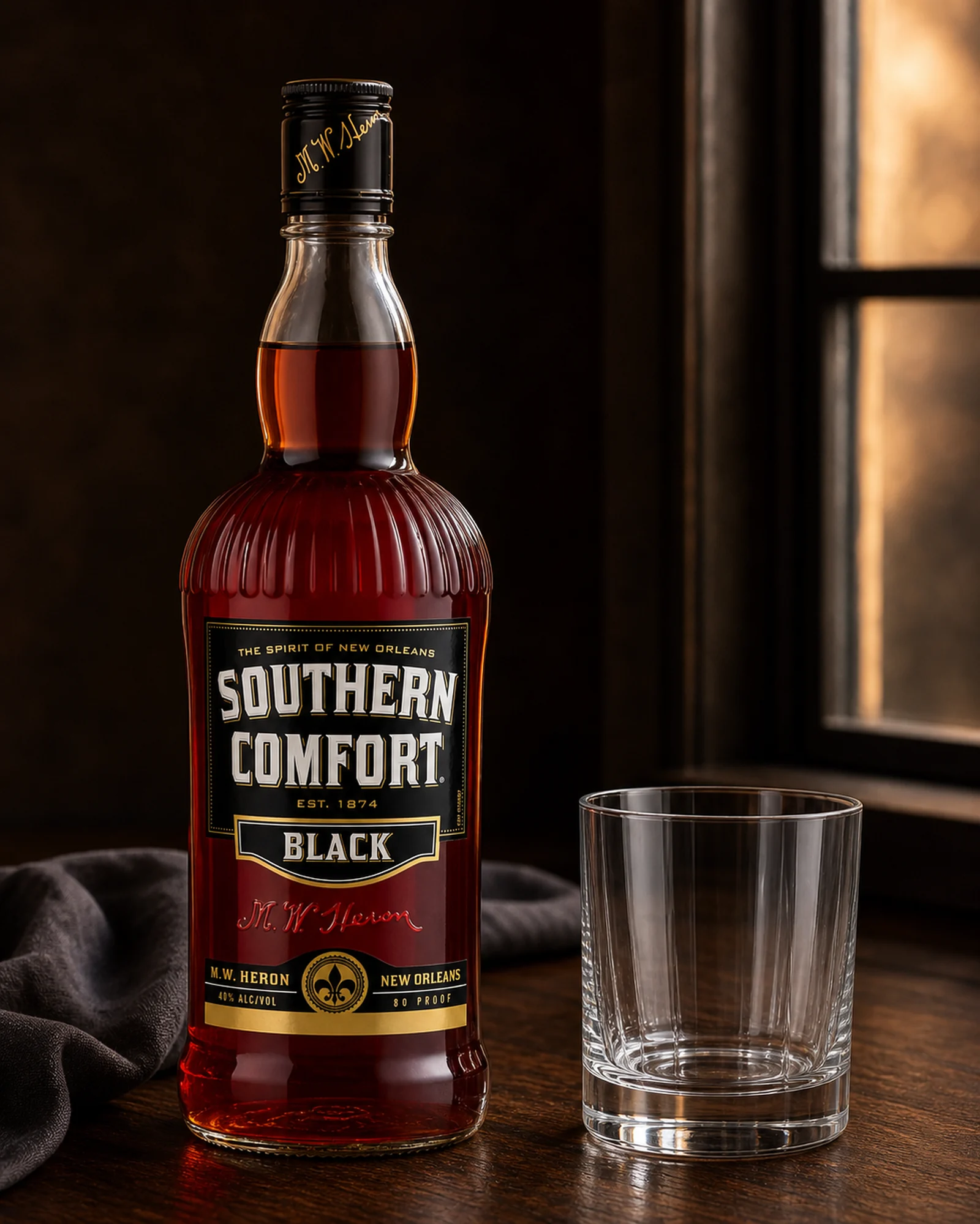 Southern Comfort Black — американский виски с натуральными ароматами Black