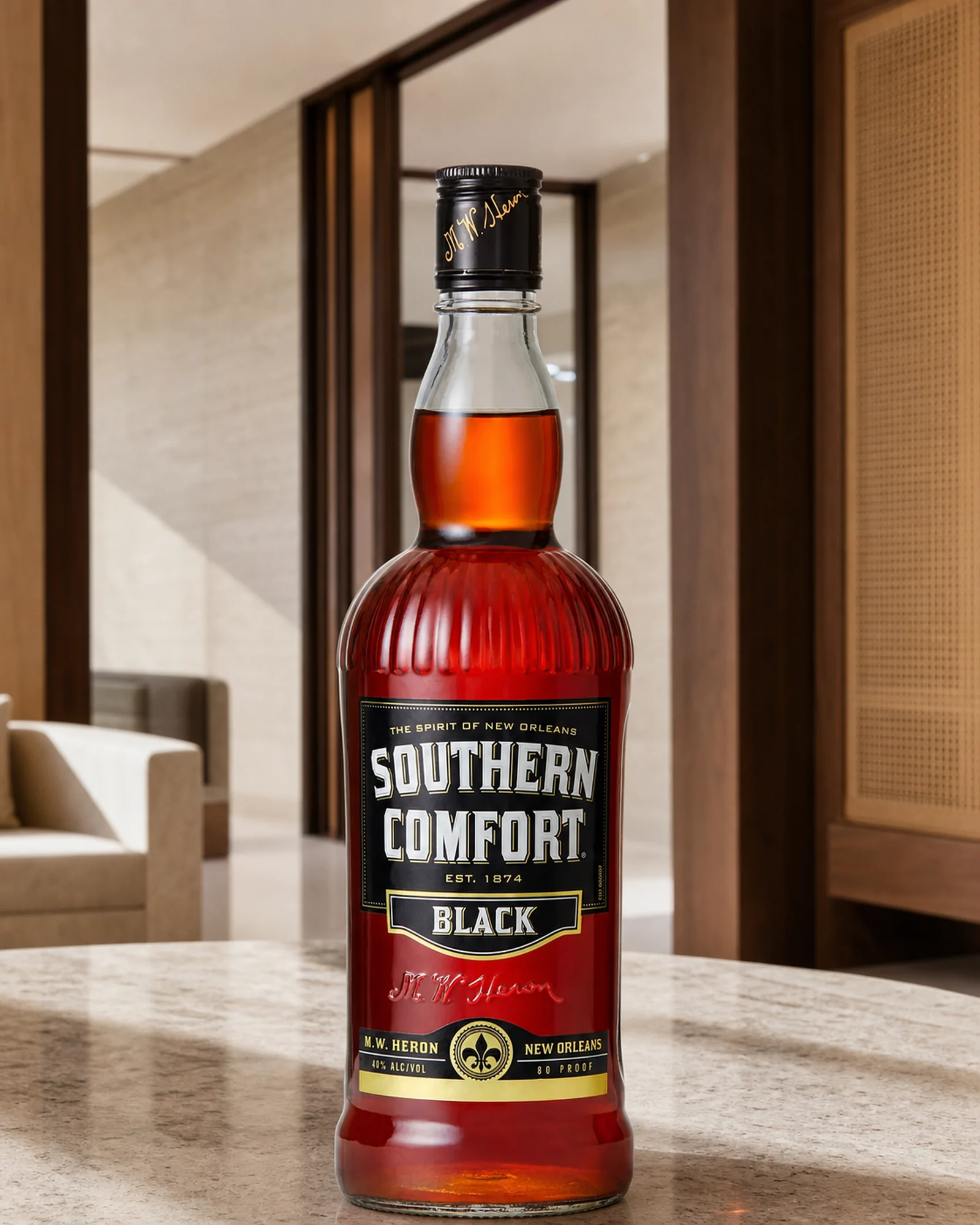 Southern Comfort Black — американский виски с натуральными ароматами Black