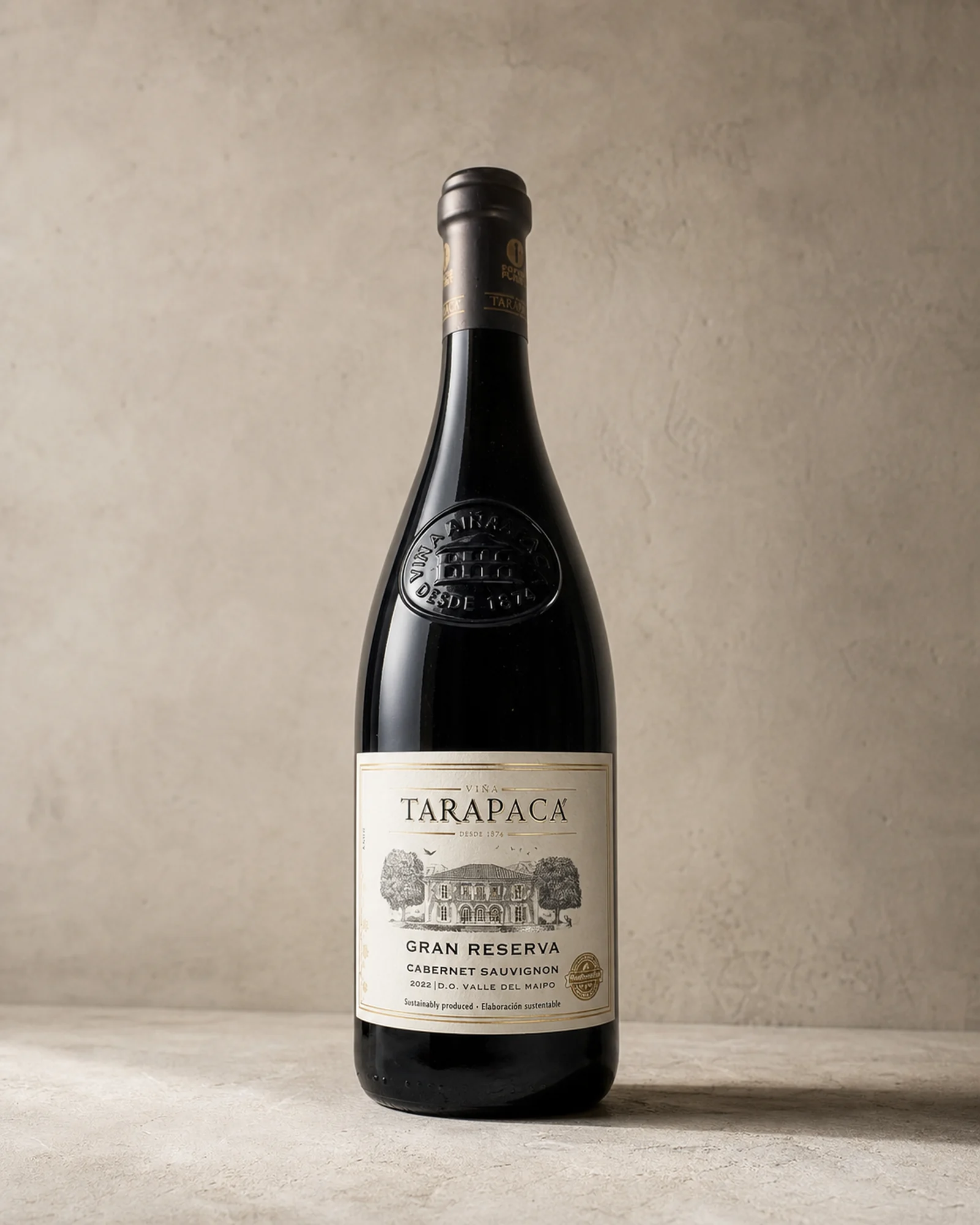 Viña Tarapacá Gran Reserva Cabernet Sauvignon 2022 — чилийское грана ресерва каберне совиньон урожая 2022