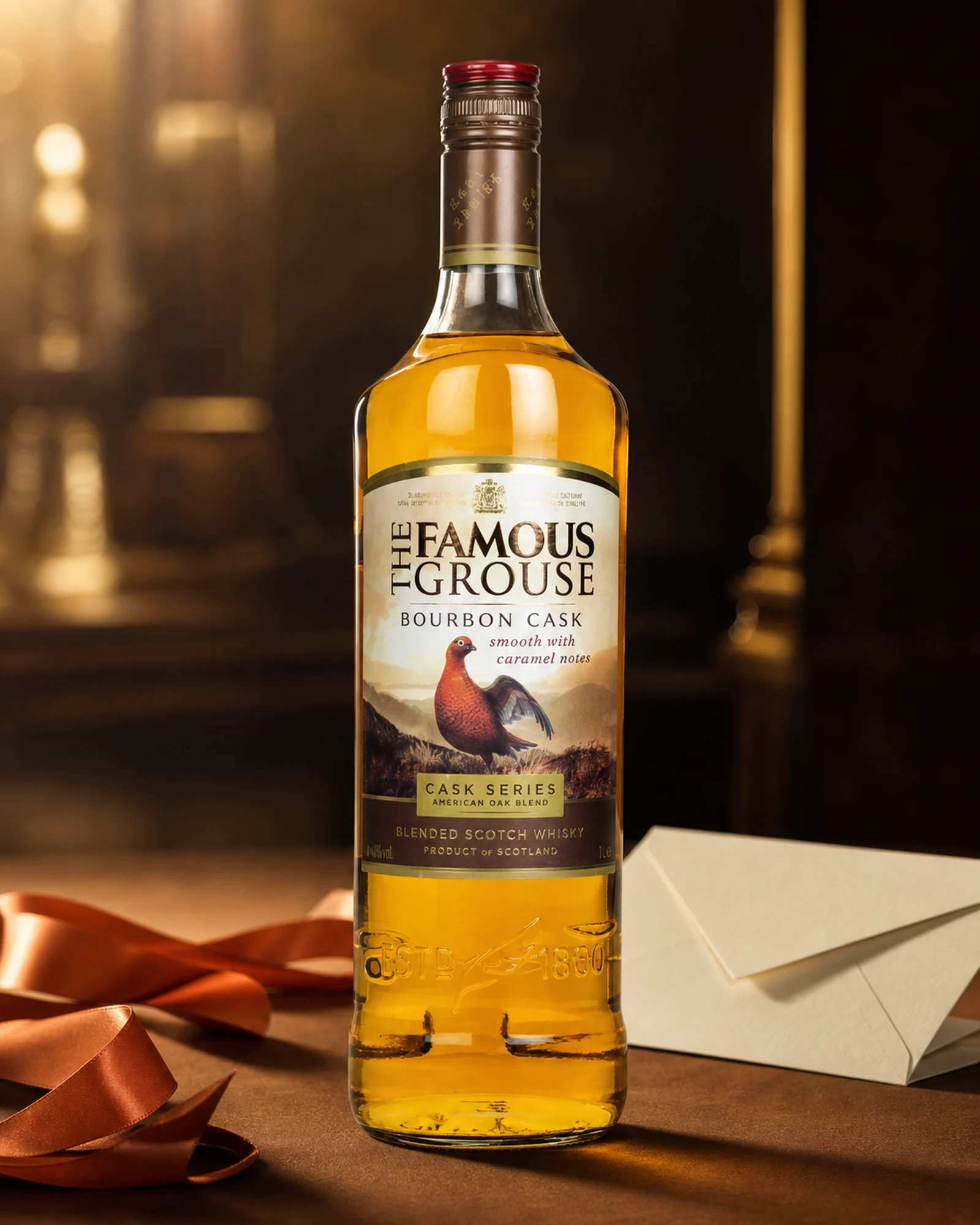The Famous Grouse Bourbon — купажированный шотландский виски с американским бурбоном в купаже
