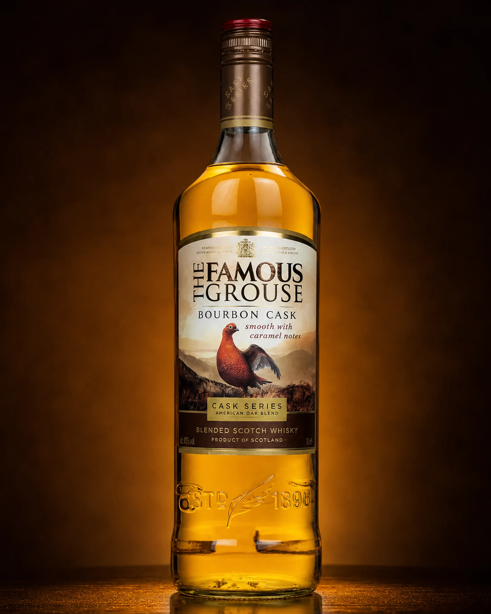 The Famous Grouse Bourbon — купажированный шотландский виски с американским бурбоном в купаже