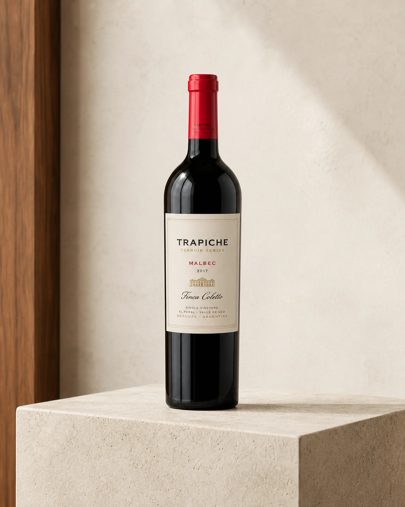 Trapiche Terroir Series Malbec Finca Coletto 2017 — мальбек с финки Колетто, Эль-Пераль