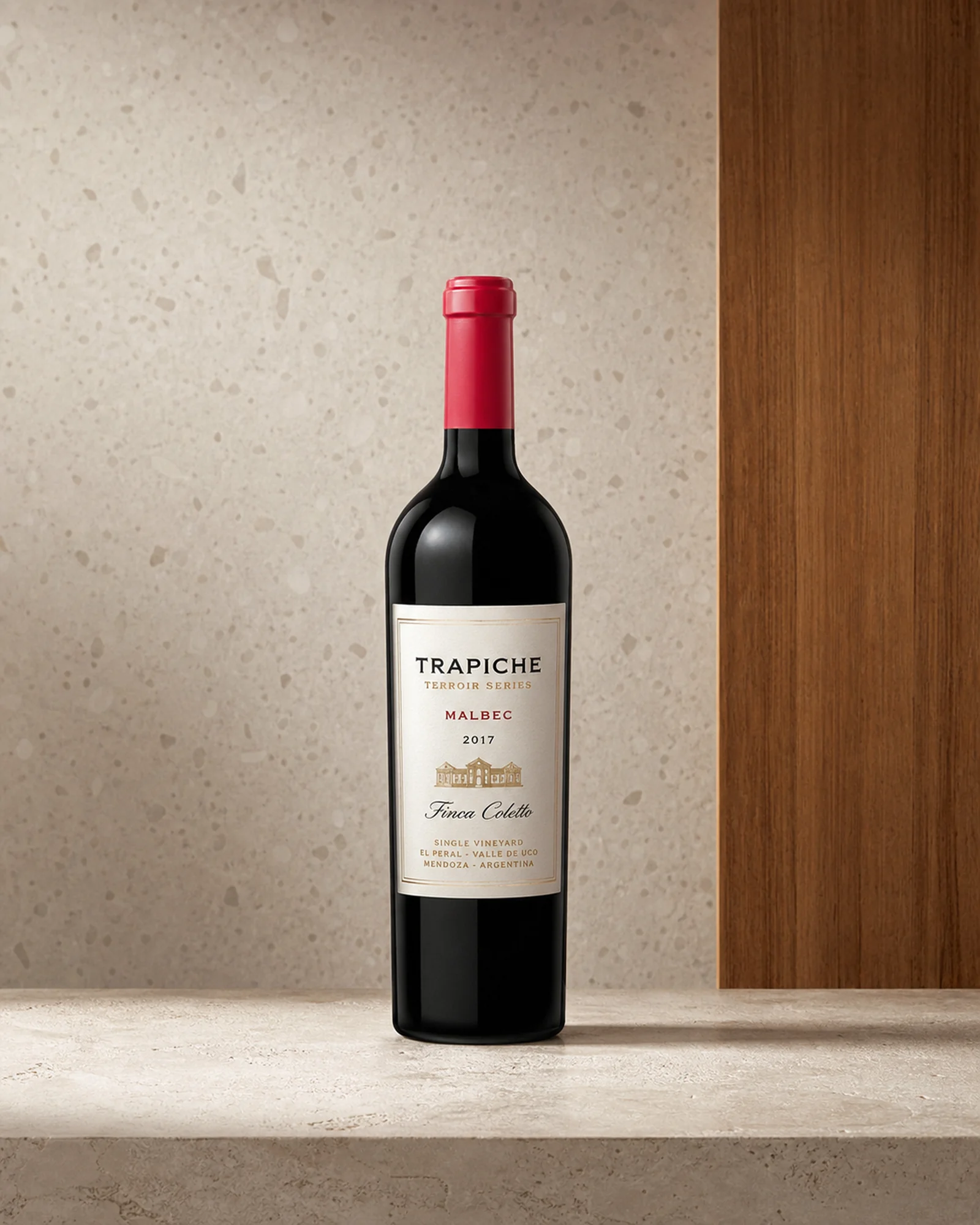 Trapiche Terroir Series Malbec Finca Coletto 2017 — мальбек с финки Колетто, Эль-Пераль