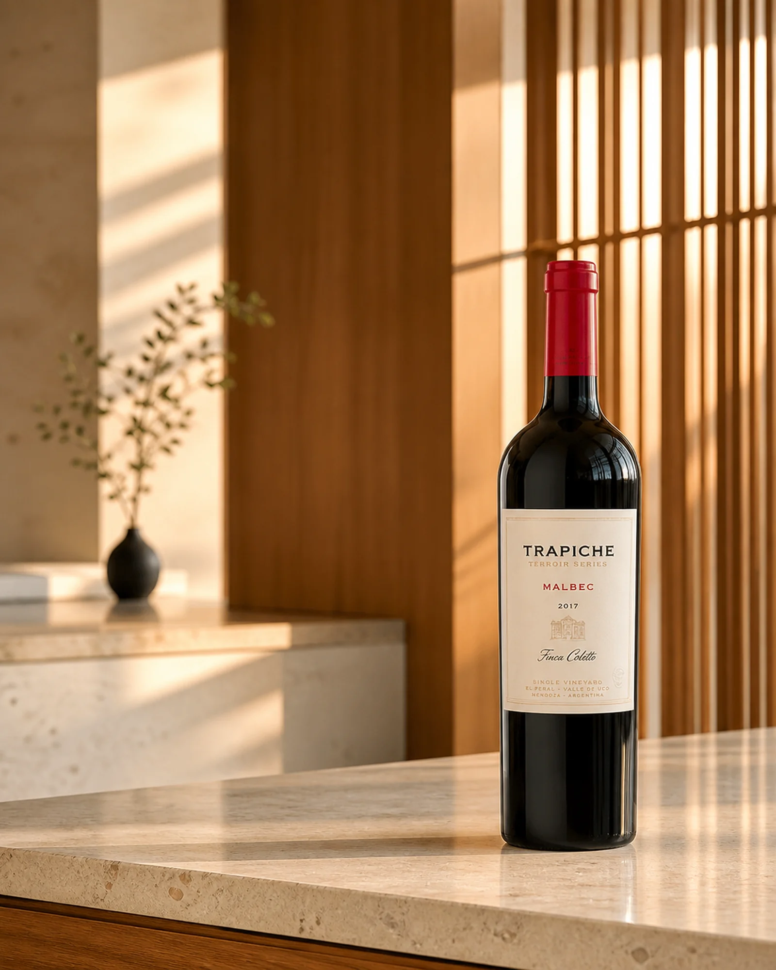 Trapiche Terroir Series Malbec Finca Coletto 2017 — мальбек с финки Колетто, Эль-Пераль