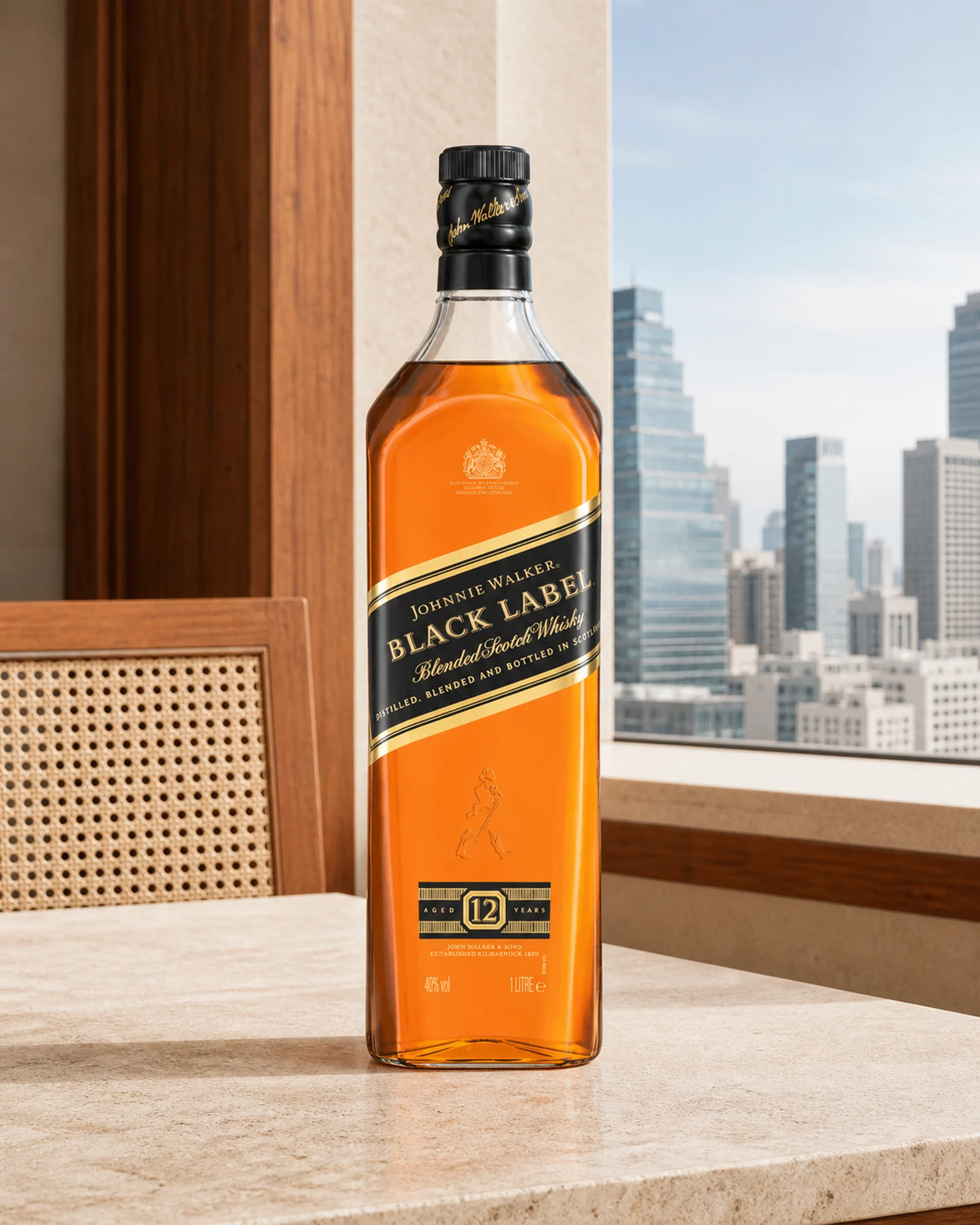 Johnnie Walker Black Label — купажированный шотландский виски Johnnie Walker