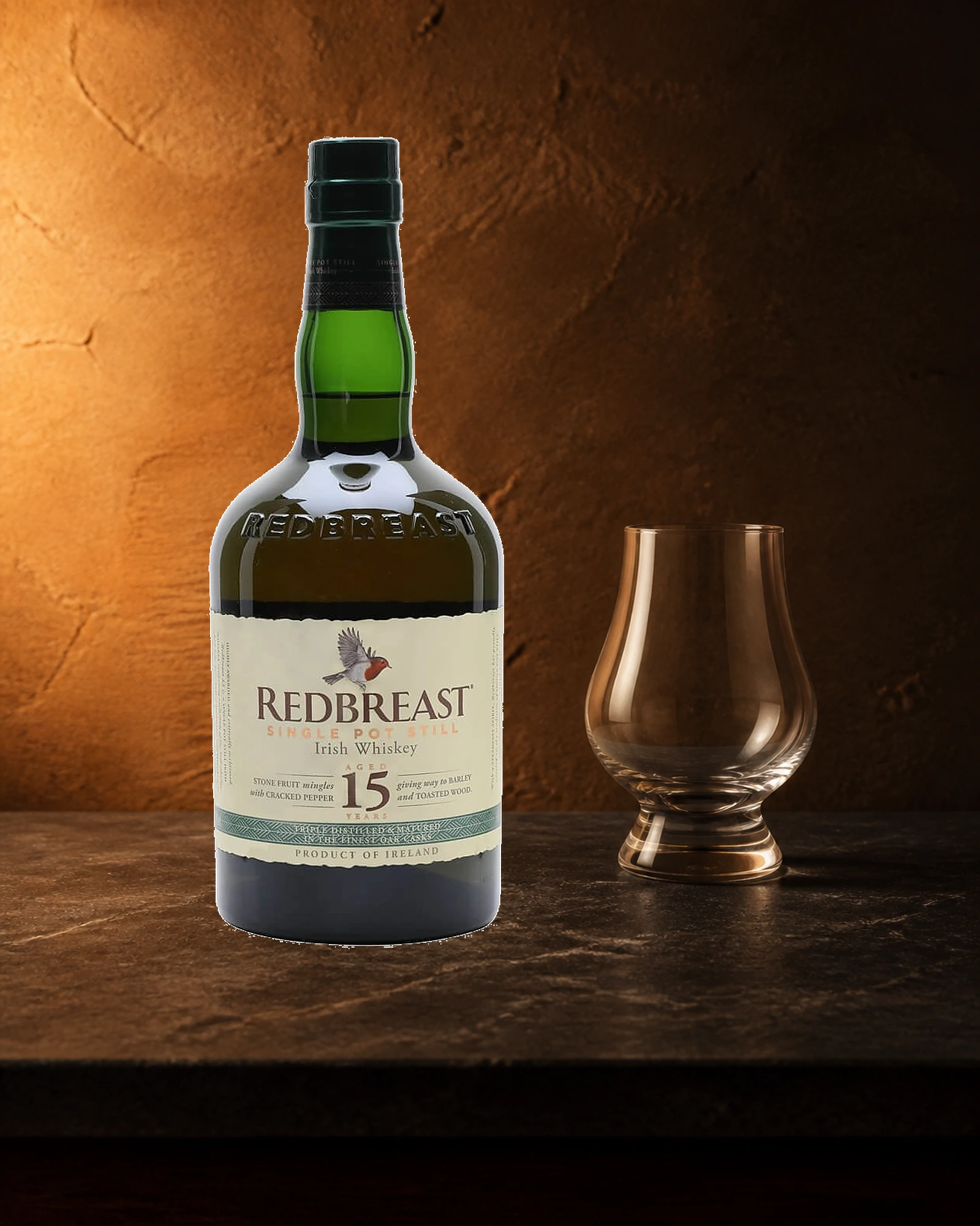 Redbreast 15 Years — ирландский виски single pot still 15 лет