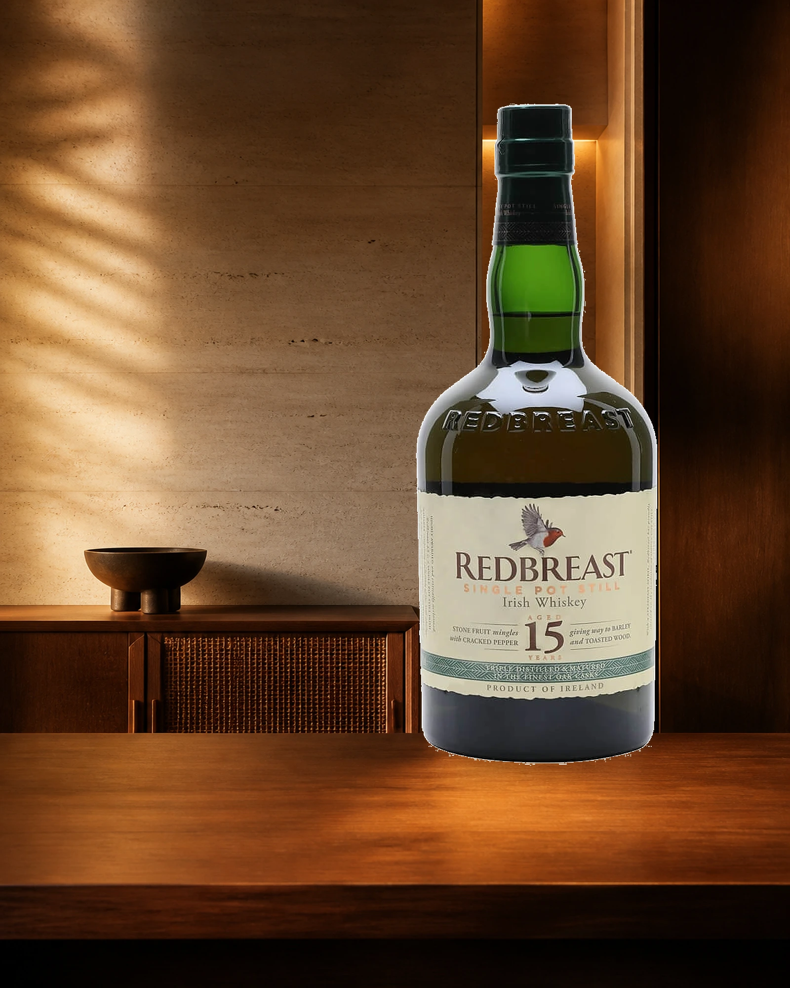 Redbreast 15 Years — ирландский виски single pot still 15 лет