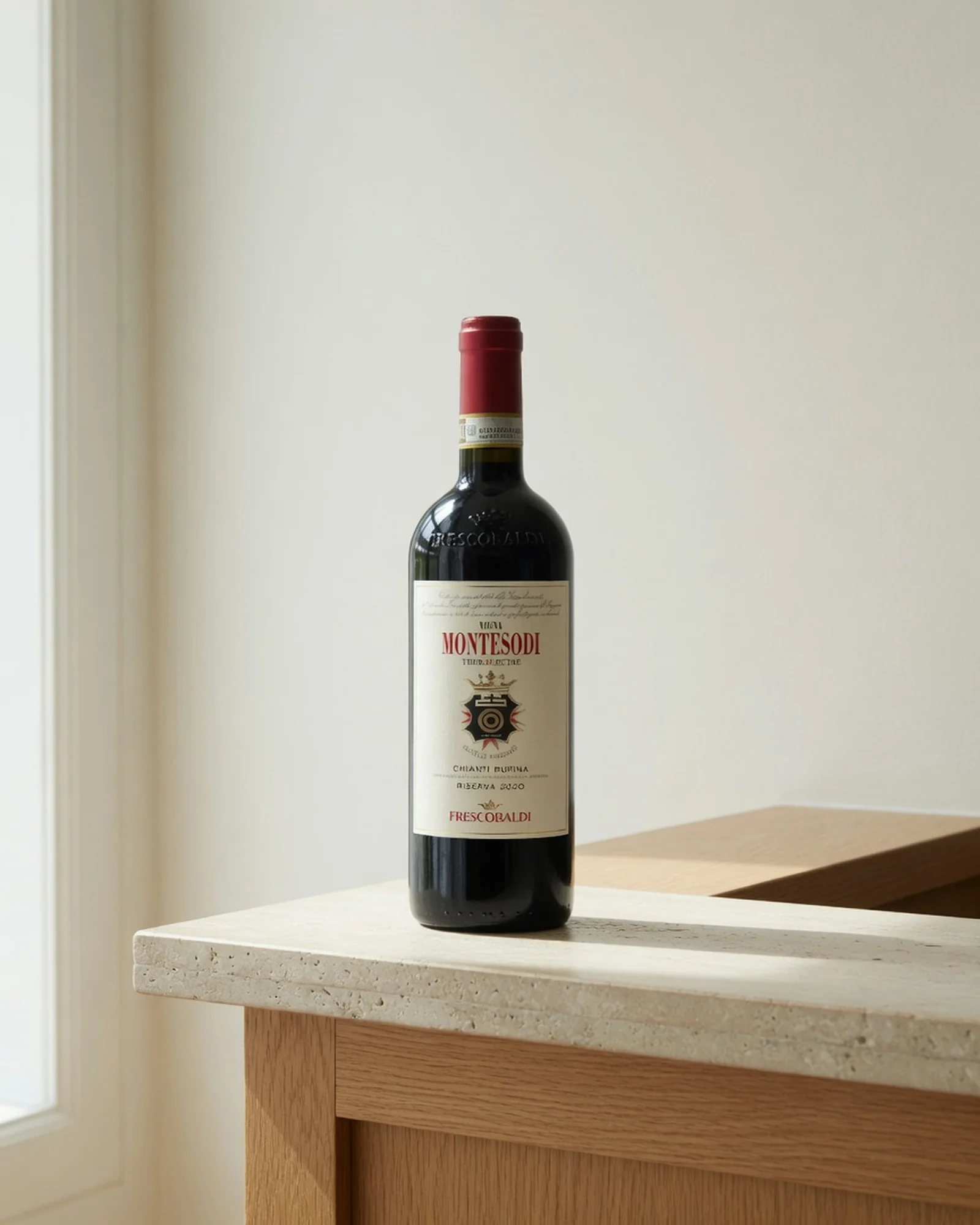 Frescobaldi Nipozzano Montesodi 2020 — кьянти Руфина Riserva с виноградника Монтесоди у замка Нипоццано