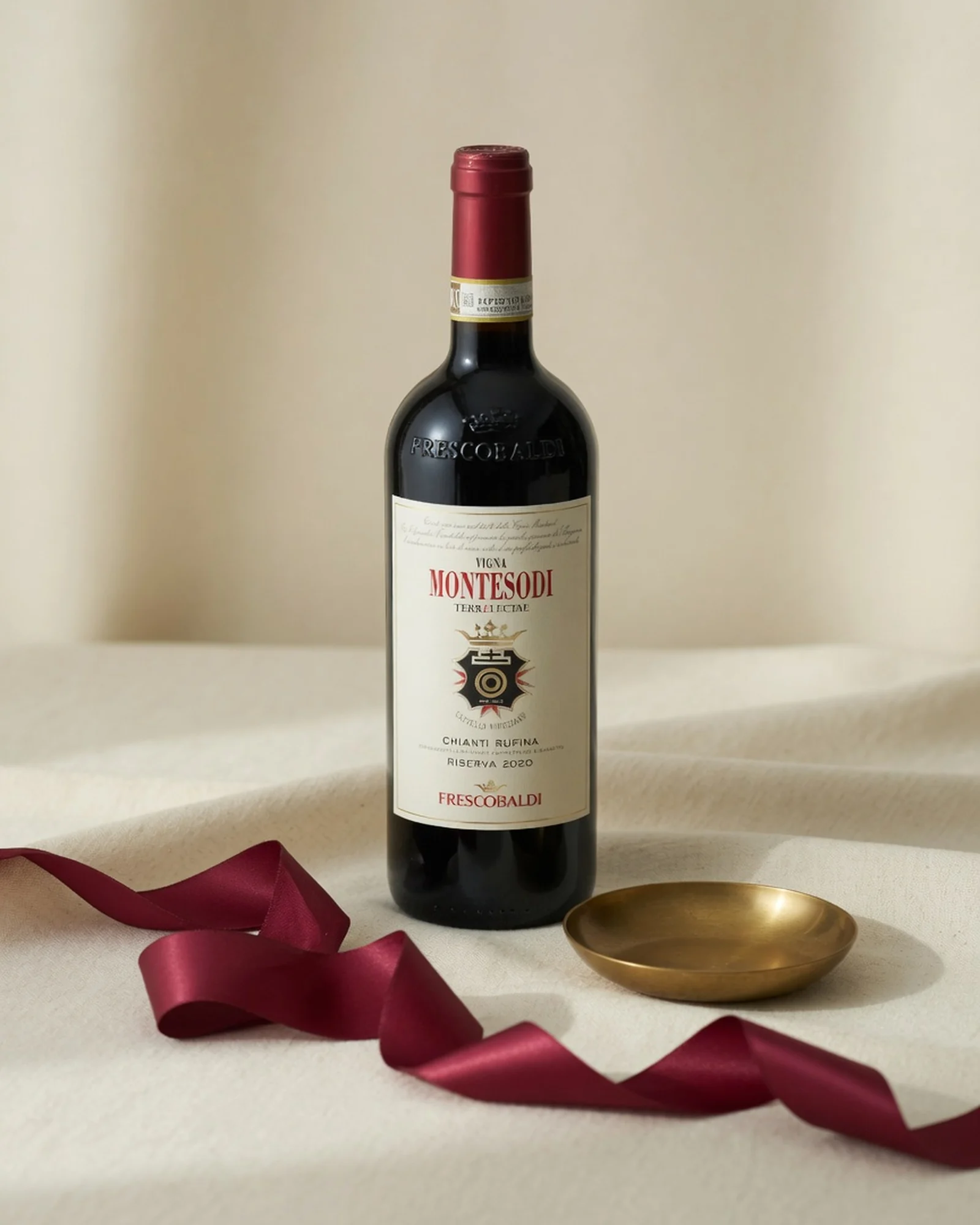 Frescobaldi Nipozzano Montesodi 2020 — кьянти Руфина Riserva с виноградника Монтесоди у замка Нипоццано