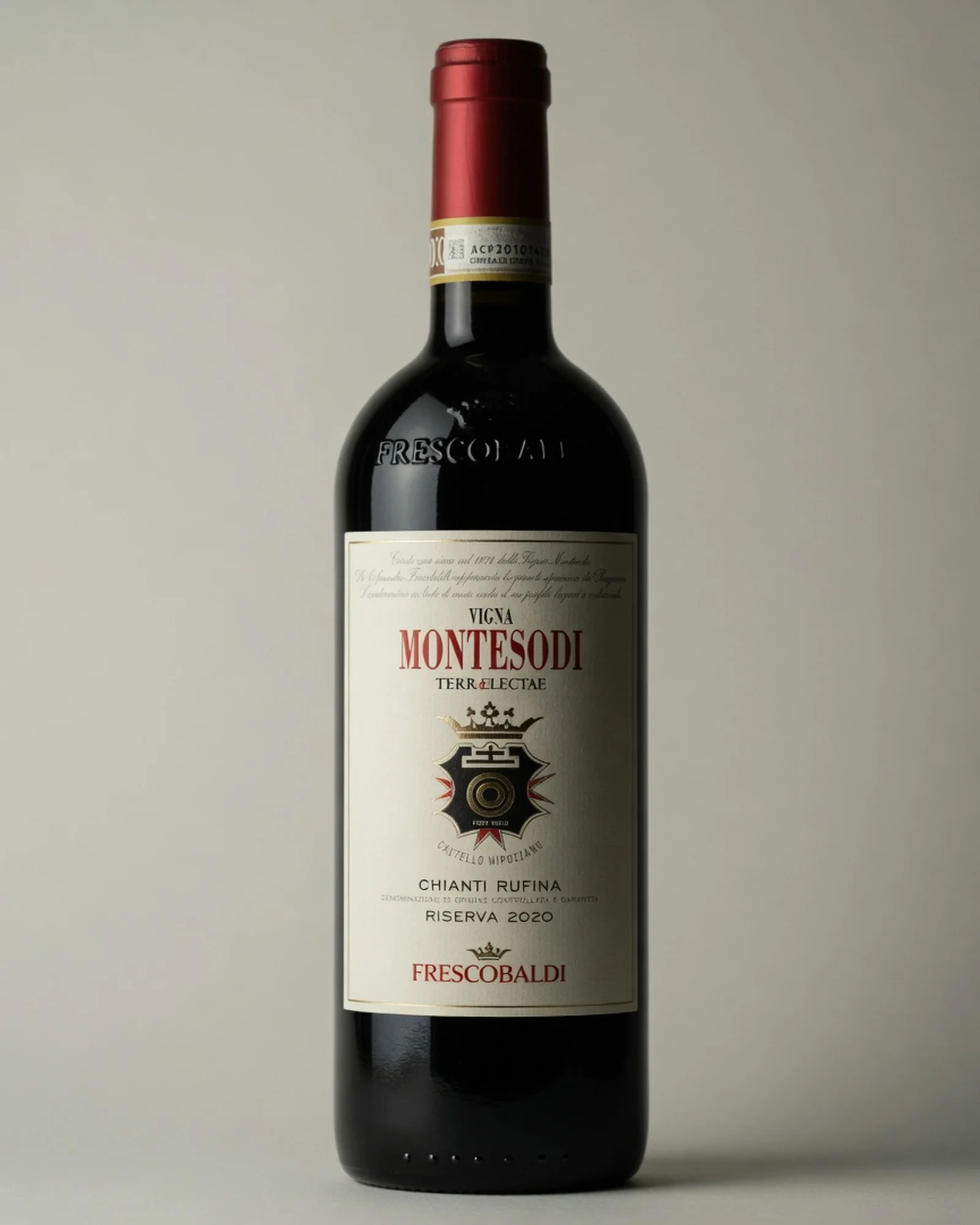 Frescobaldi Nipozzano Montesodi 2020 — кьянти Руфина Riserva с виноградника Монтесоди у замка Нипоццано