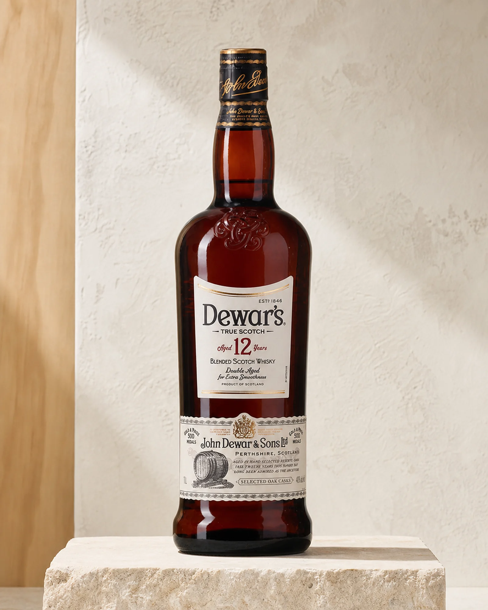 Dewar’s 12 Years — 12-летний шотландский купажированный виски Dewar’s