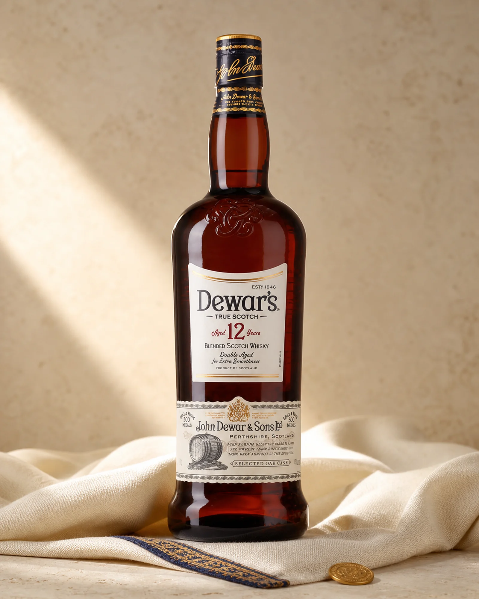 Dewar’s 12 Years — 12-летний шотландский купажированный виски Dewar’s