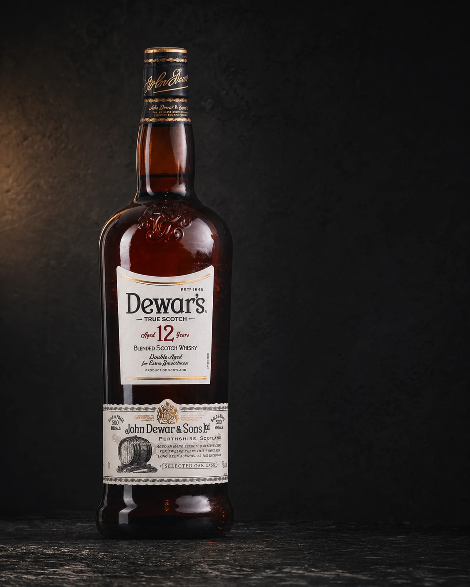 Dewar’s 12 Years — 12-летний шотландский купажированный виски Dewar’s