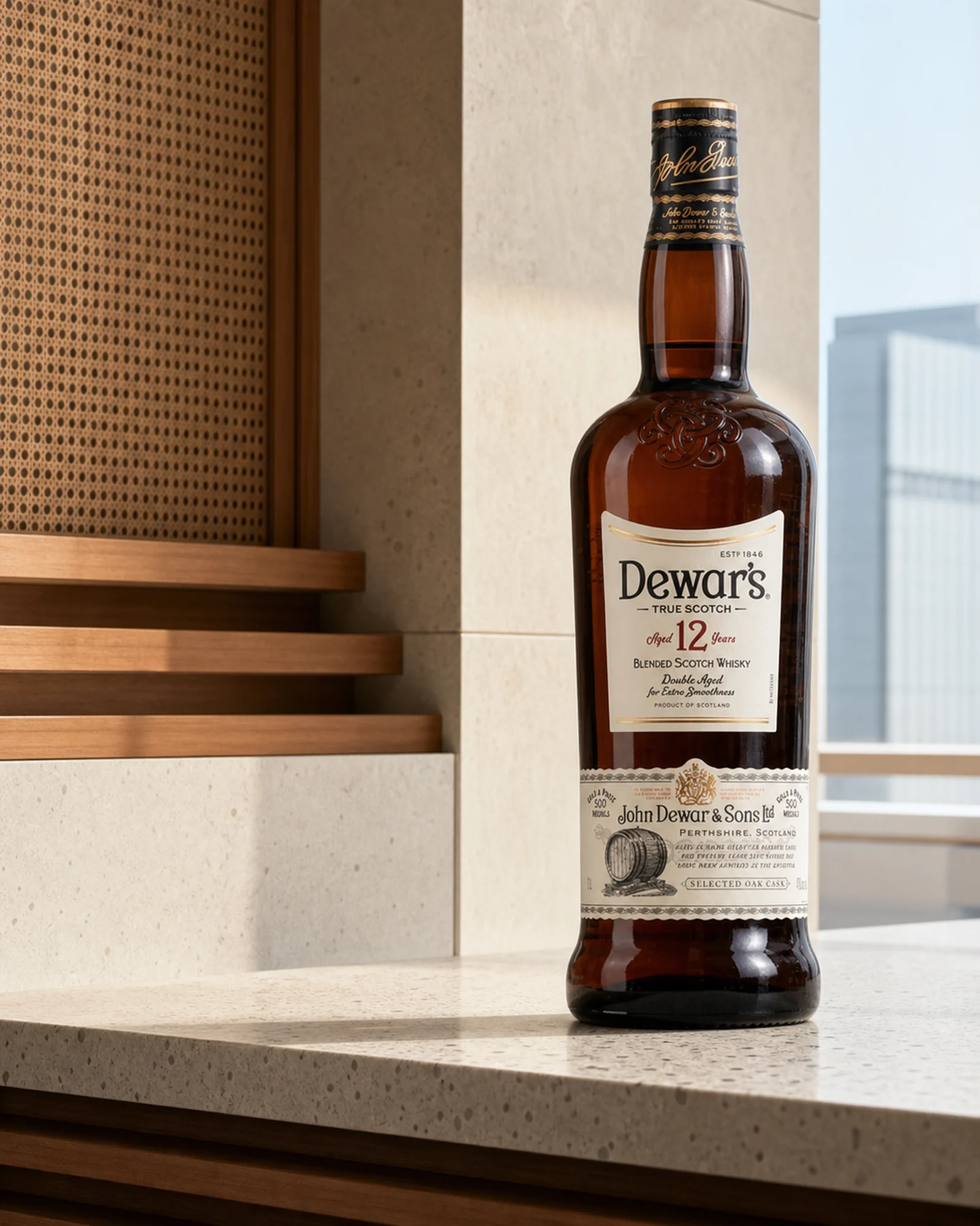 Dewar’s 12 Years — 12-летний шотландский купажированный виски Dewar’s