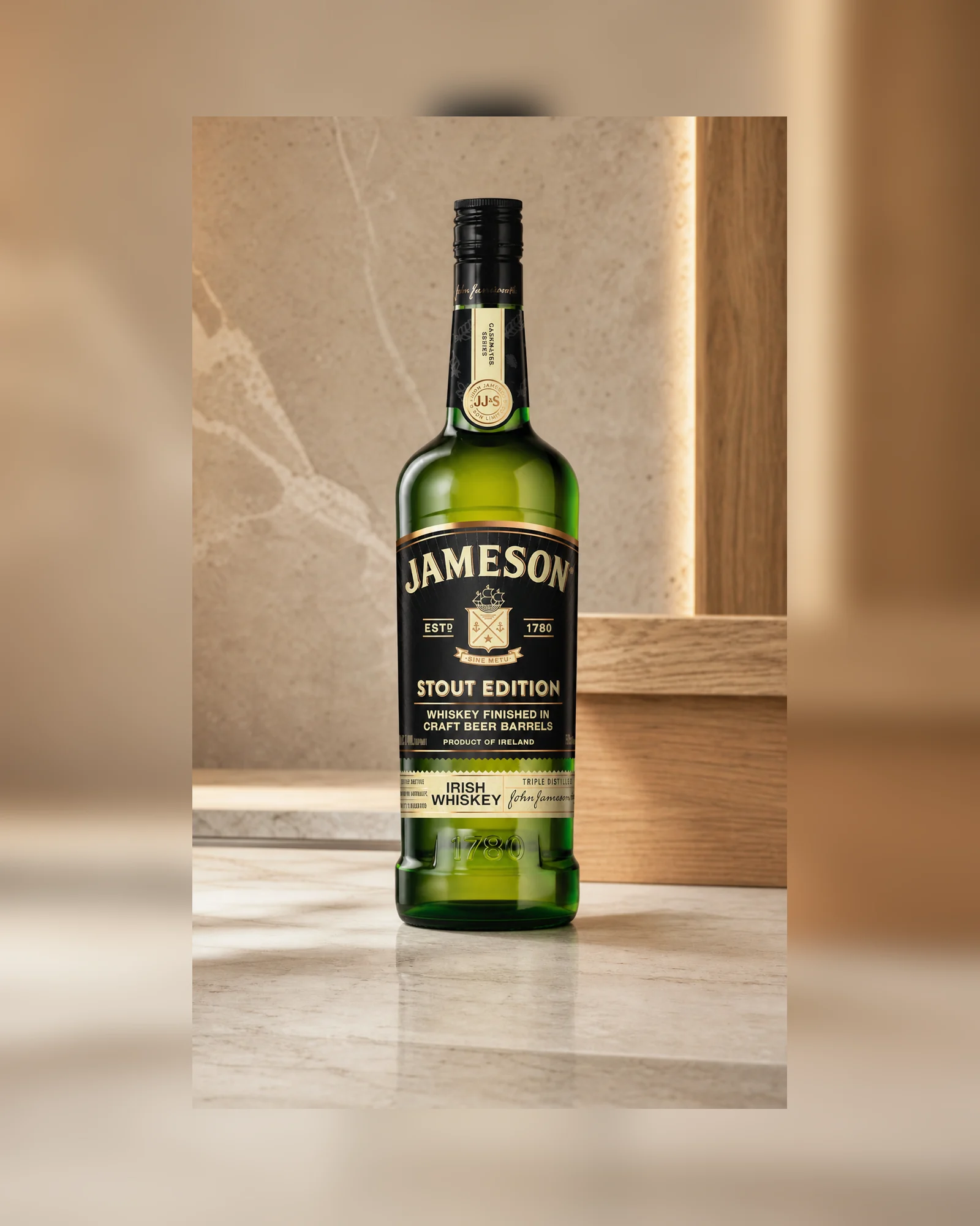 Jameson Stout Edition — ирландский виски, выдержанный в бочках из-под стаута