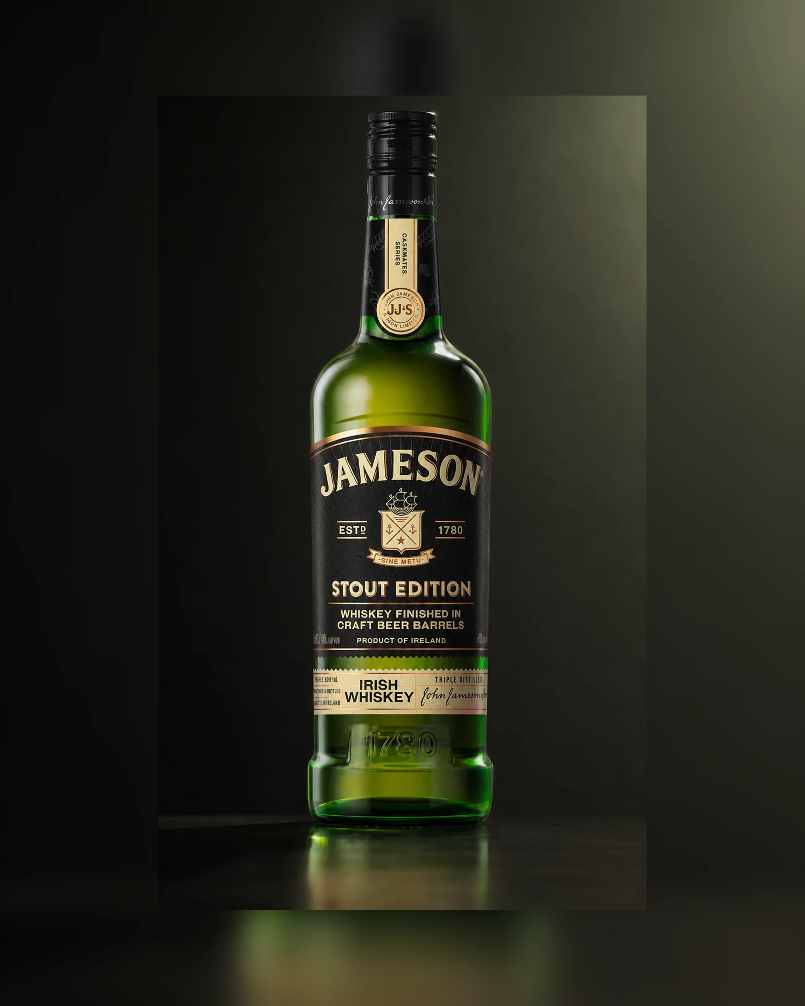 Jameson Stout Edition — ирландский виски, выдержанный в бочках из-под стаута