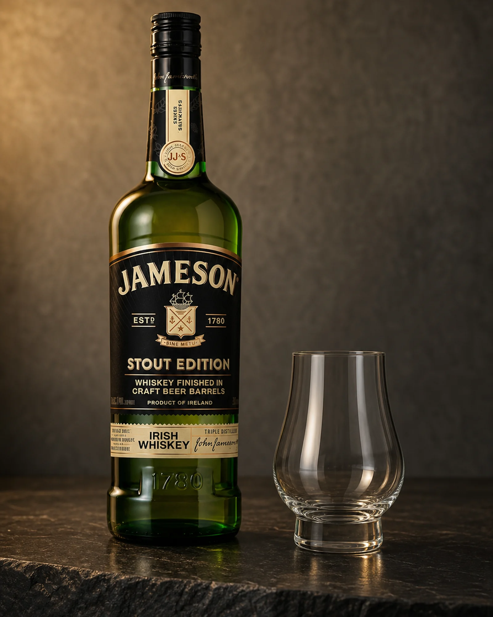 Jameson Stout Edition — ирландский виски, выдержанный в бочках из-под стаута